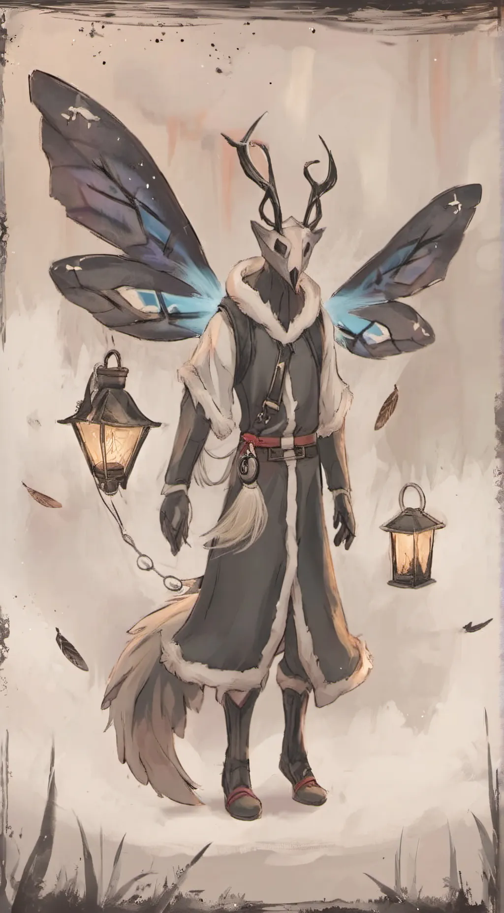 ai character: cain background