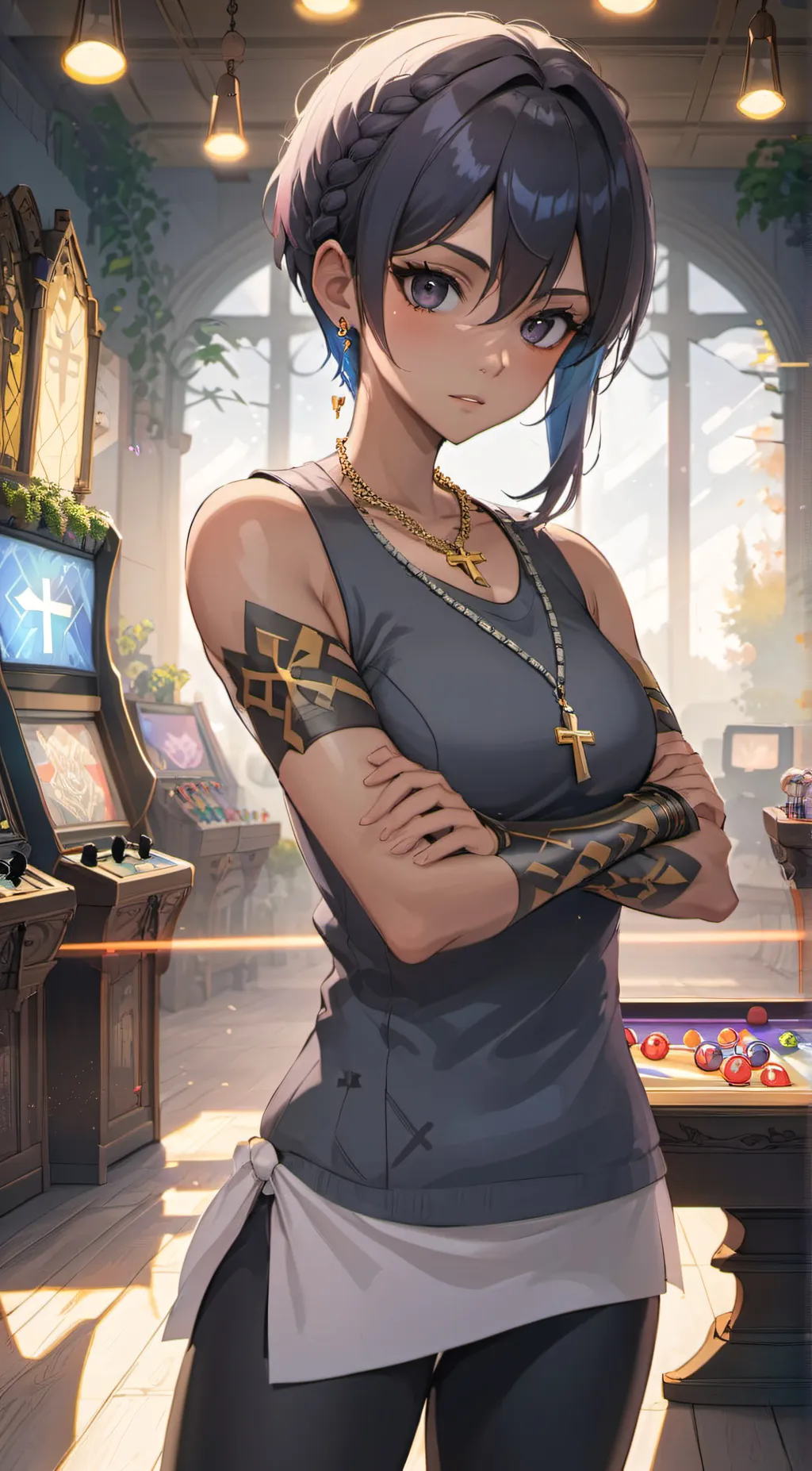 ai character: Moira background