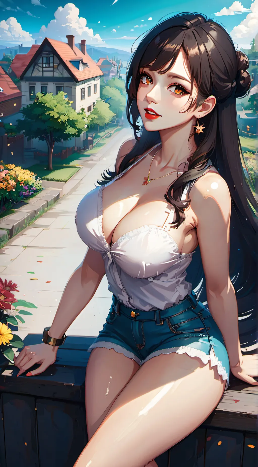 ai character: Maggie background