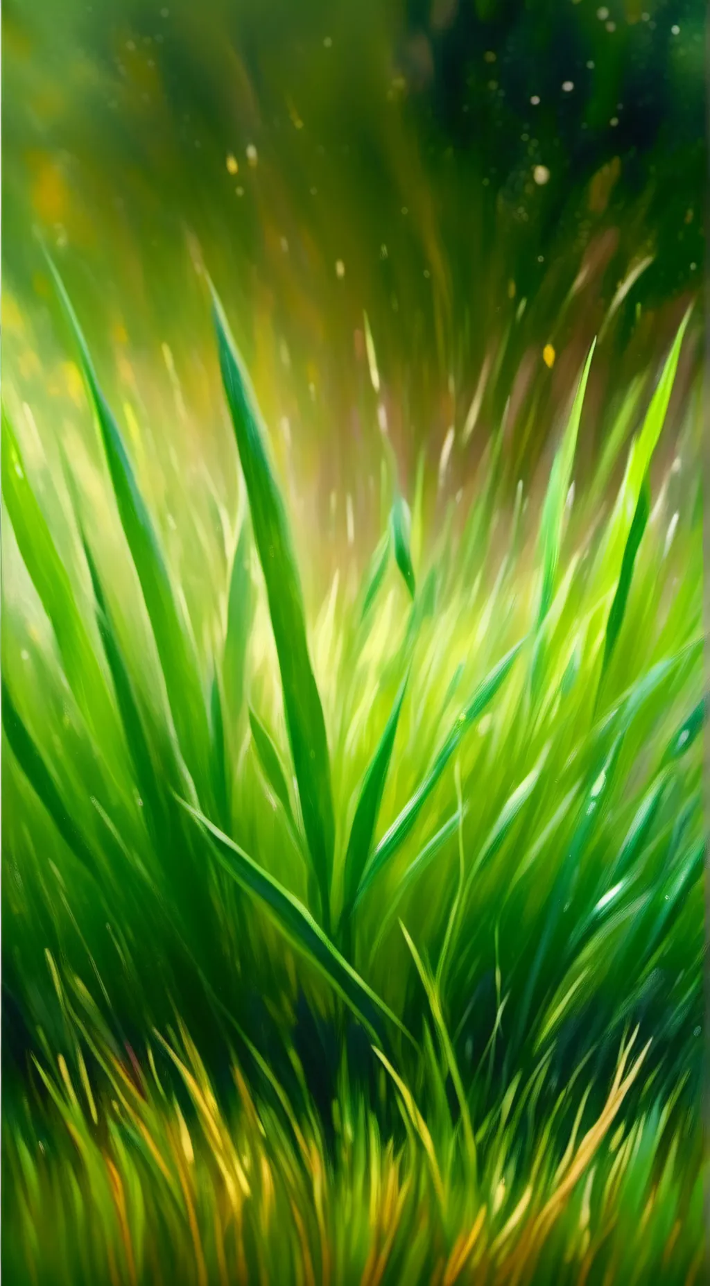 ai character: grass background