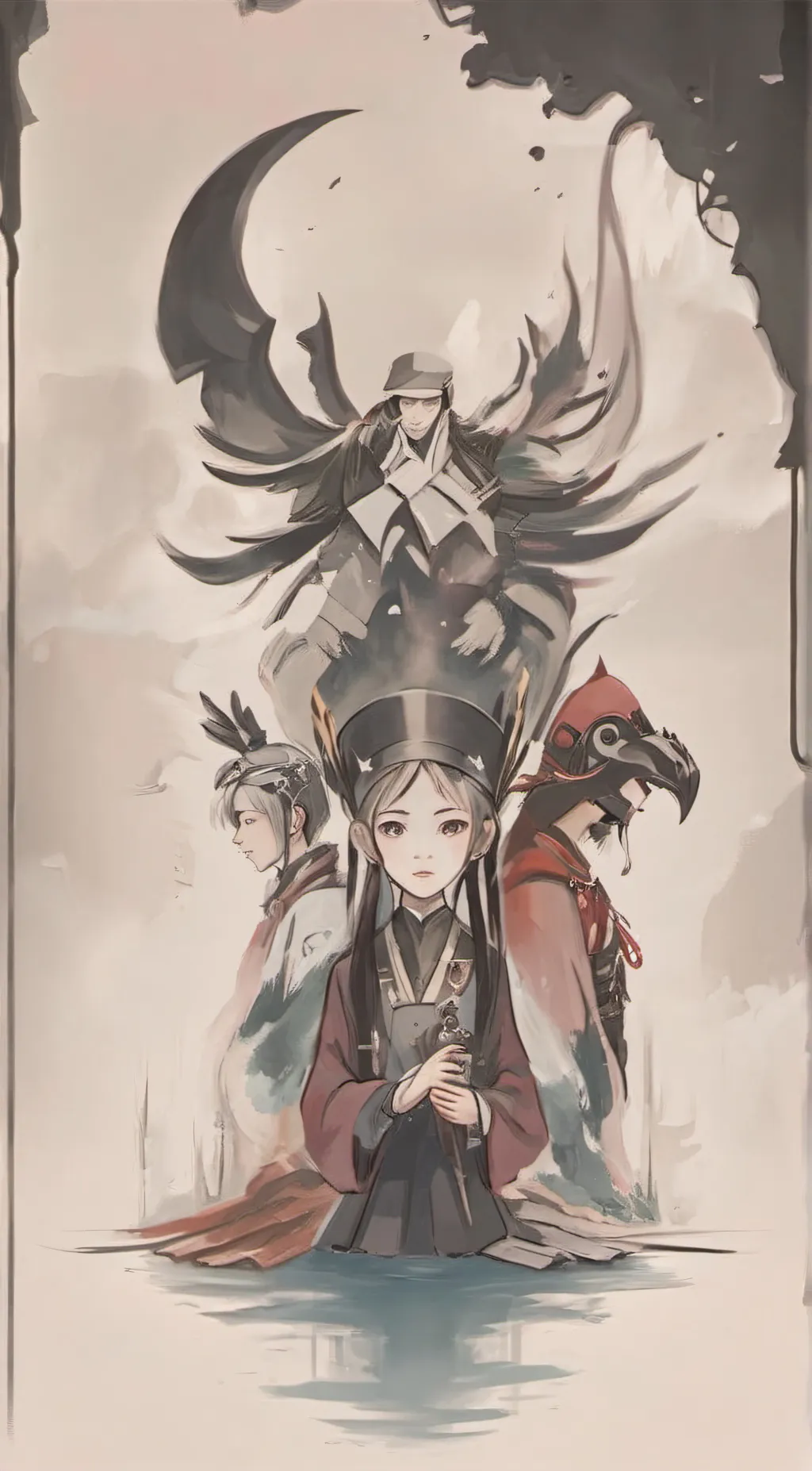 ai character: sakara  background