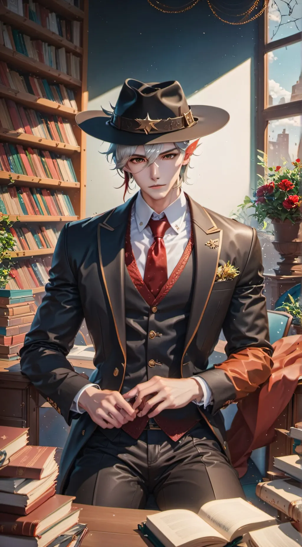 ai character: Elven Diplomat  background