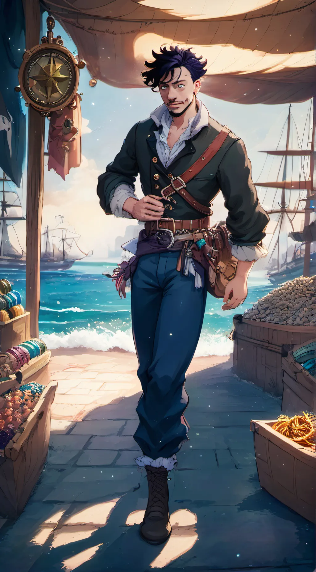 ai character: Alex background