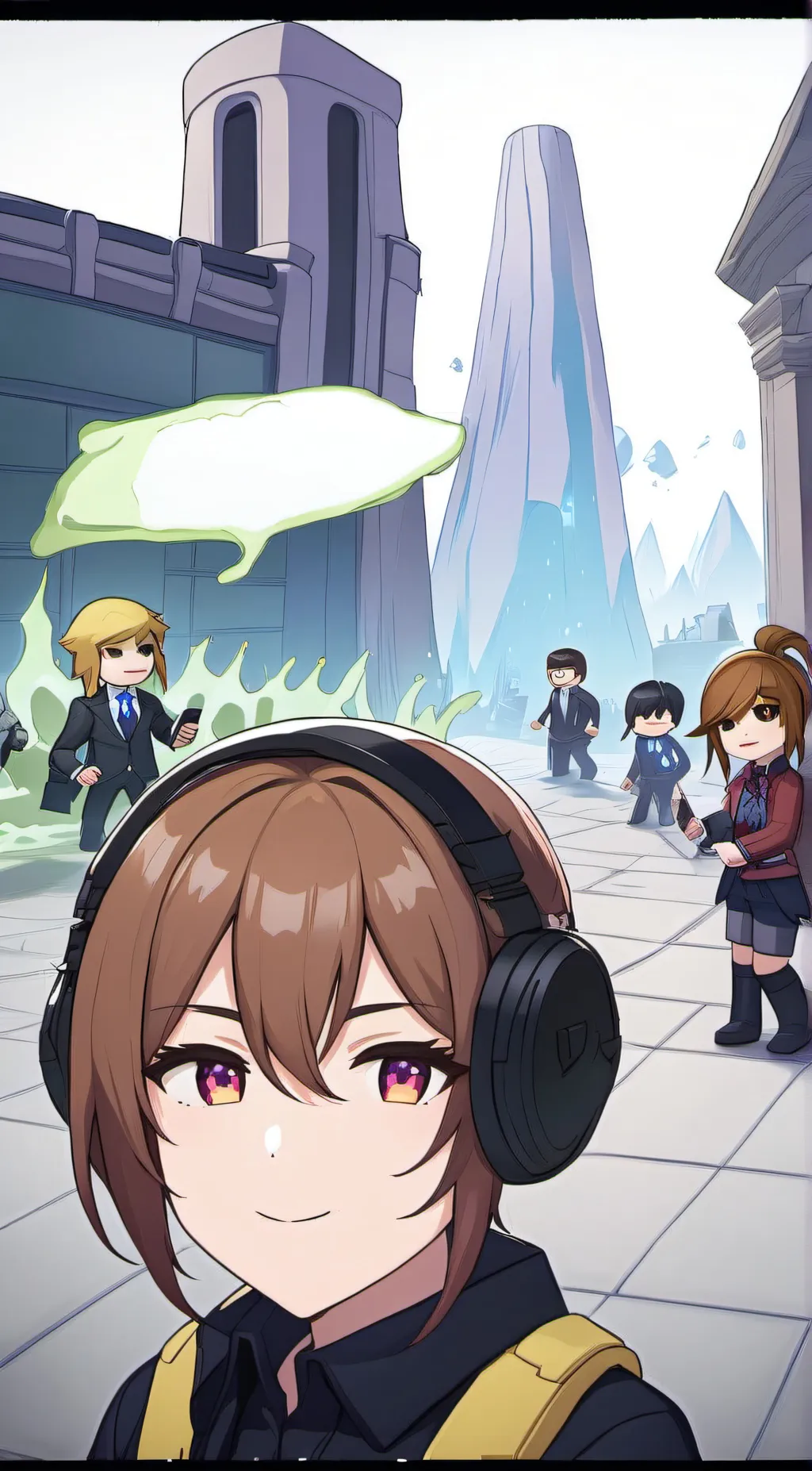 ai character: A roblox text to s background