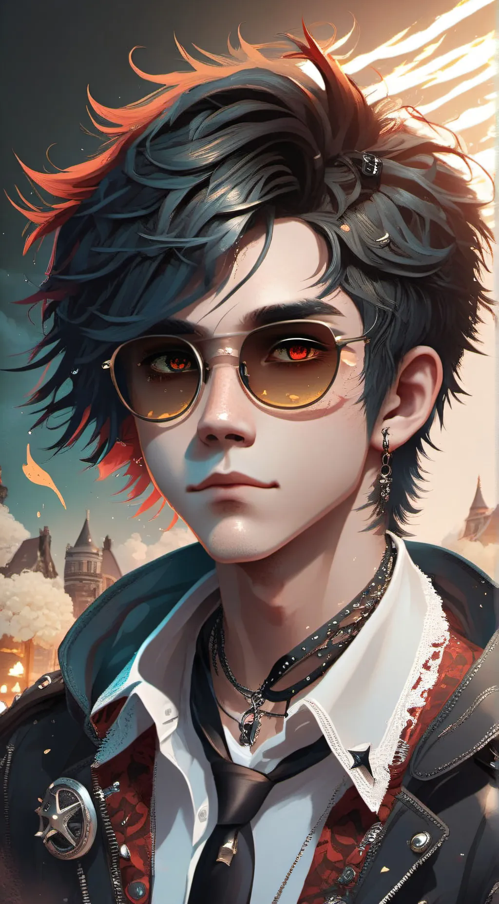 ai character: Alex  background