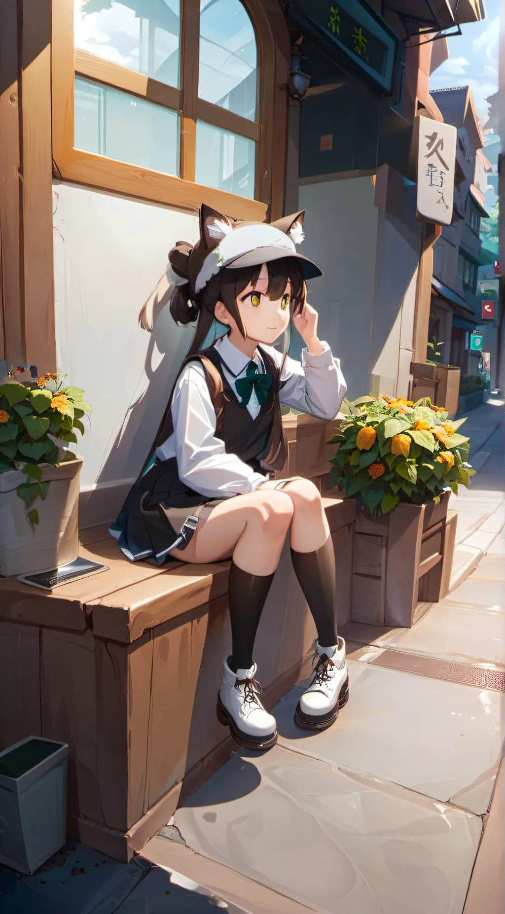 ai character: Penny background