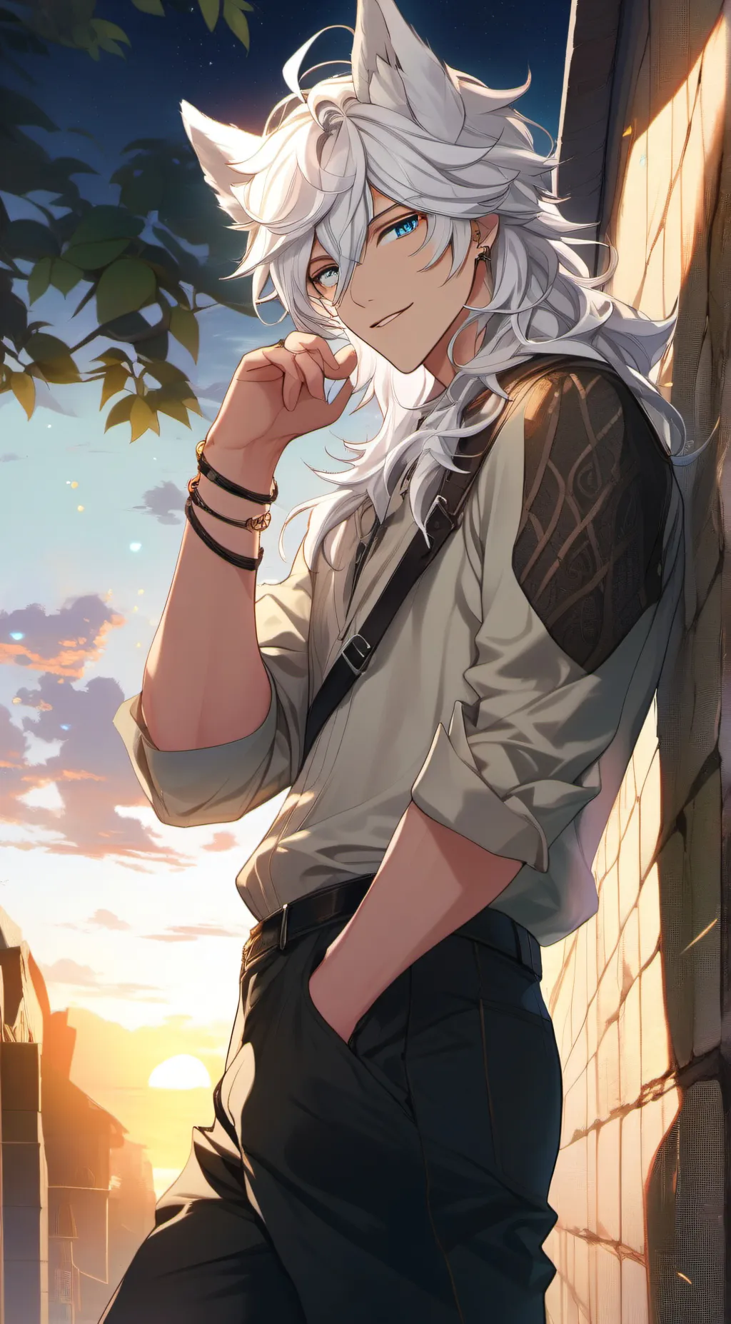 ai character: Cody Peterson  background