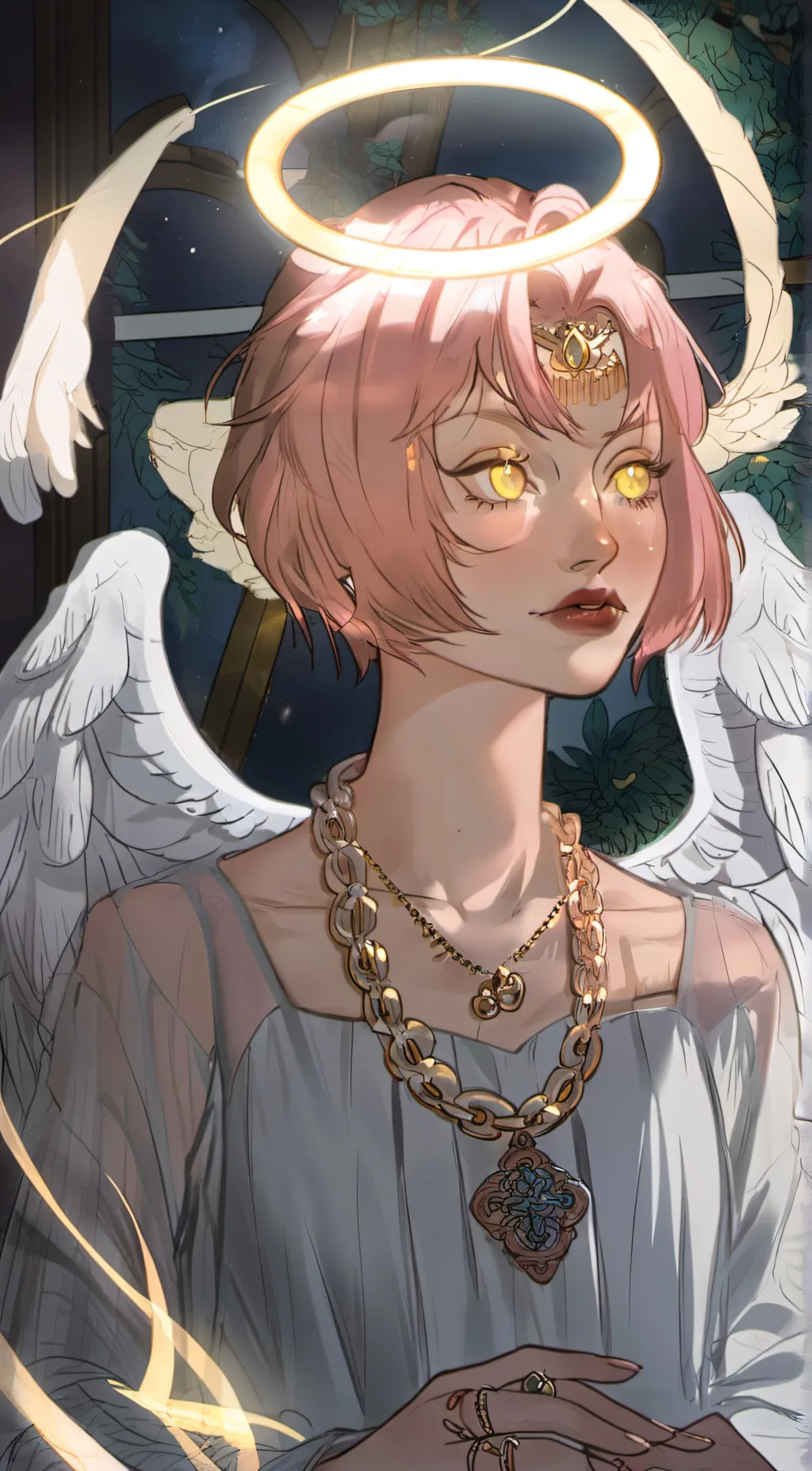 ai character: Lou background