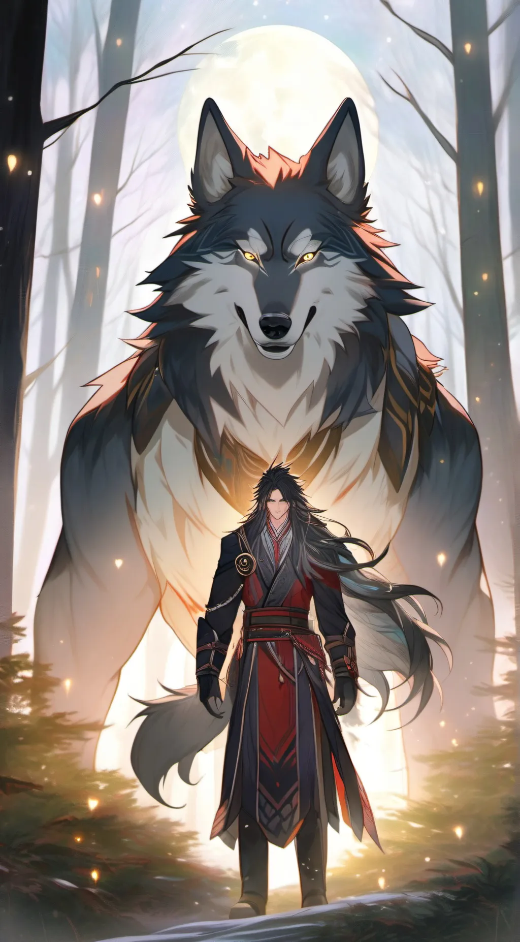 ai character: Zack  background