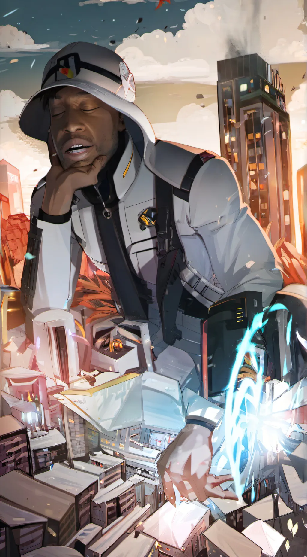 ai character: Charles  background