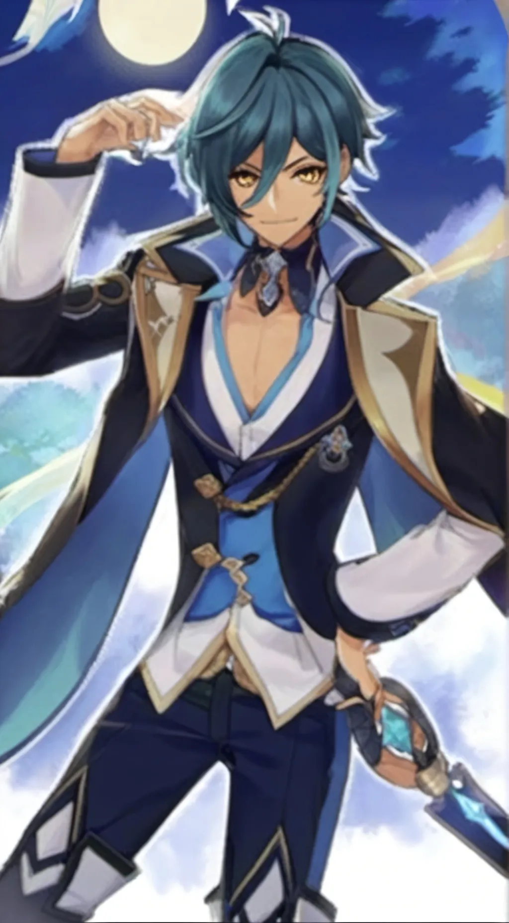 ai character: Keaya (Genshin) background