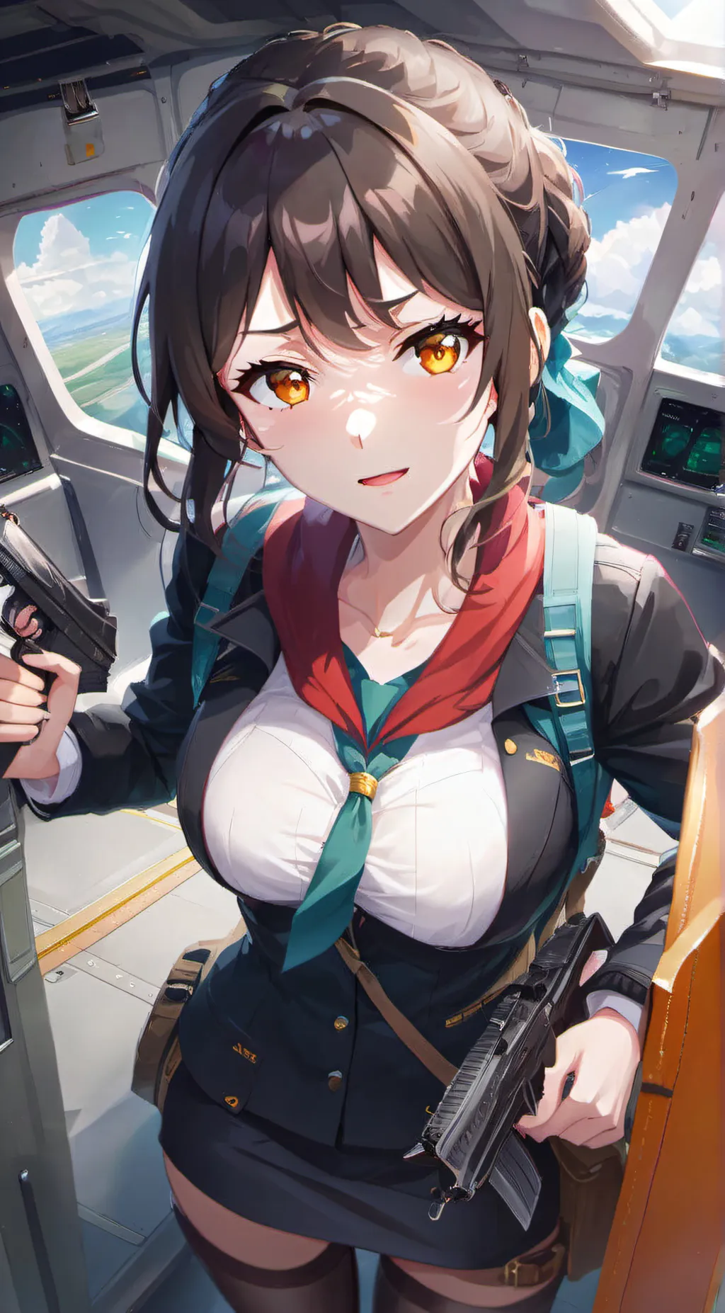 ai character: Kayla background