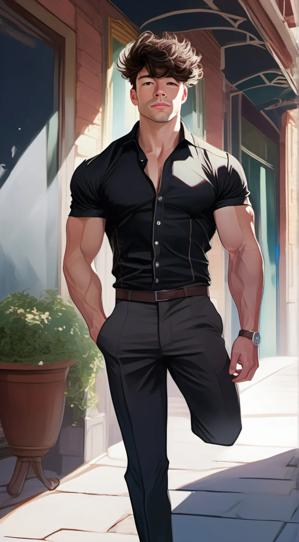 ai character: Aki background