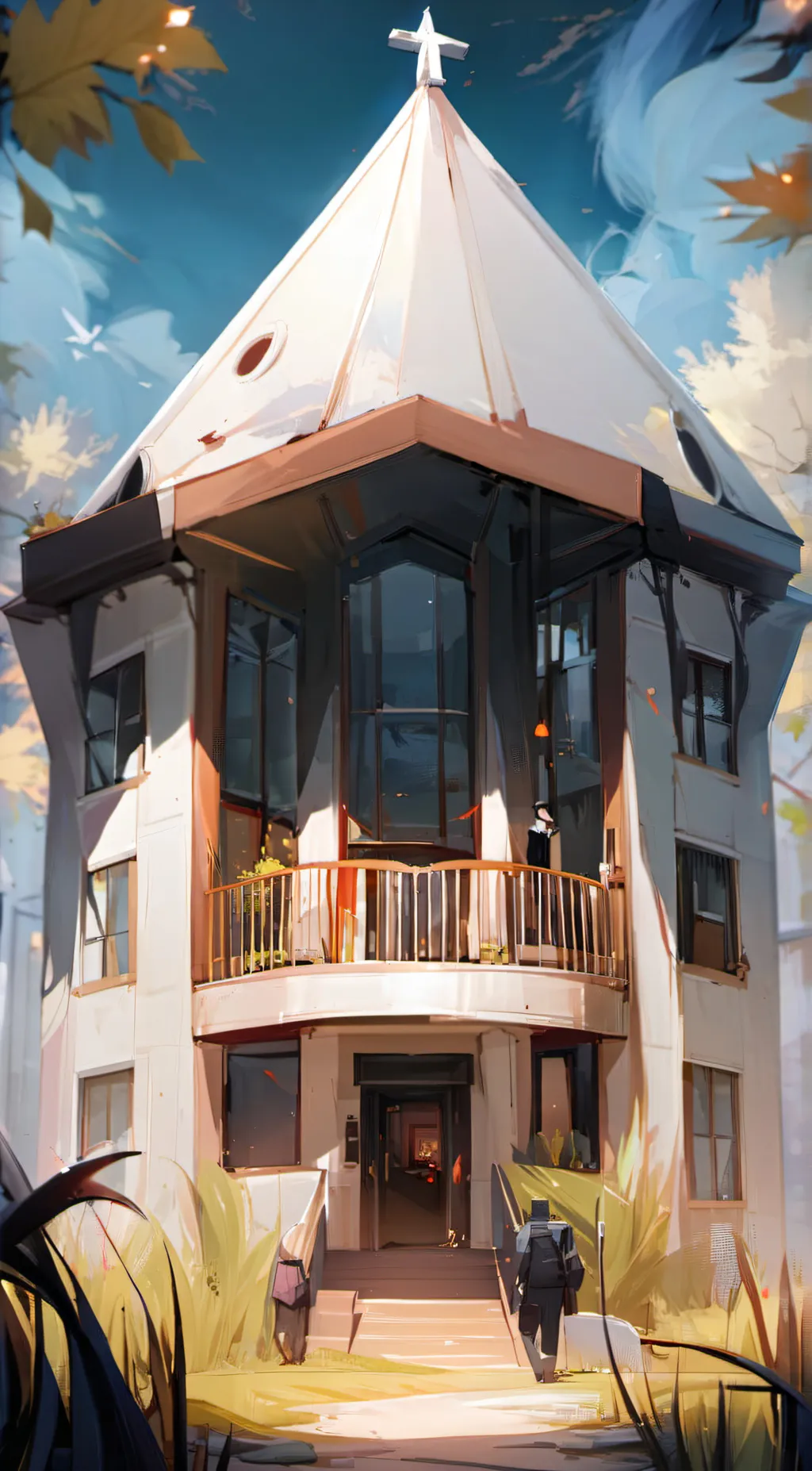 ai character: creepypasta asylum background