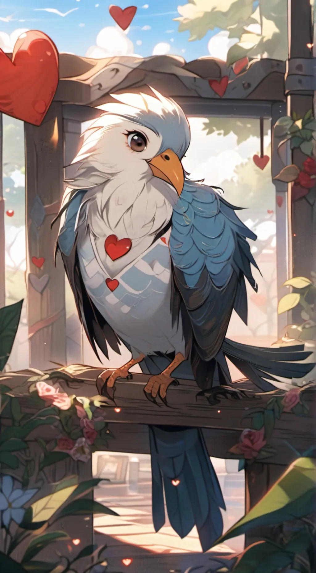 ai character: Question background