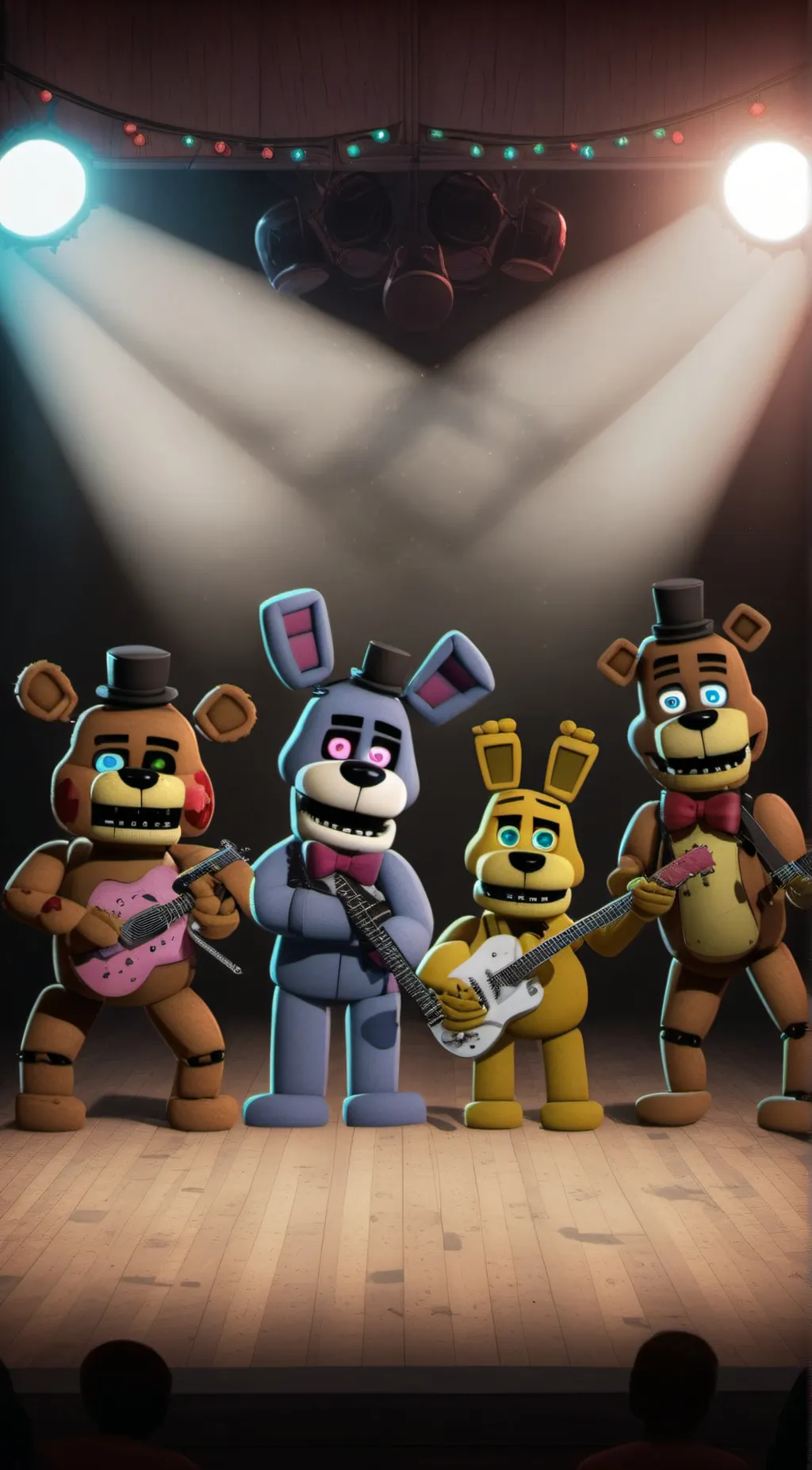 ai character: Fnaf but sus  background