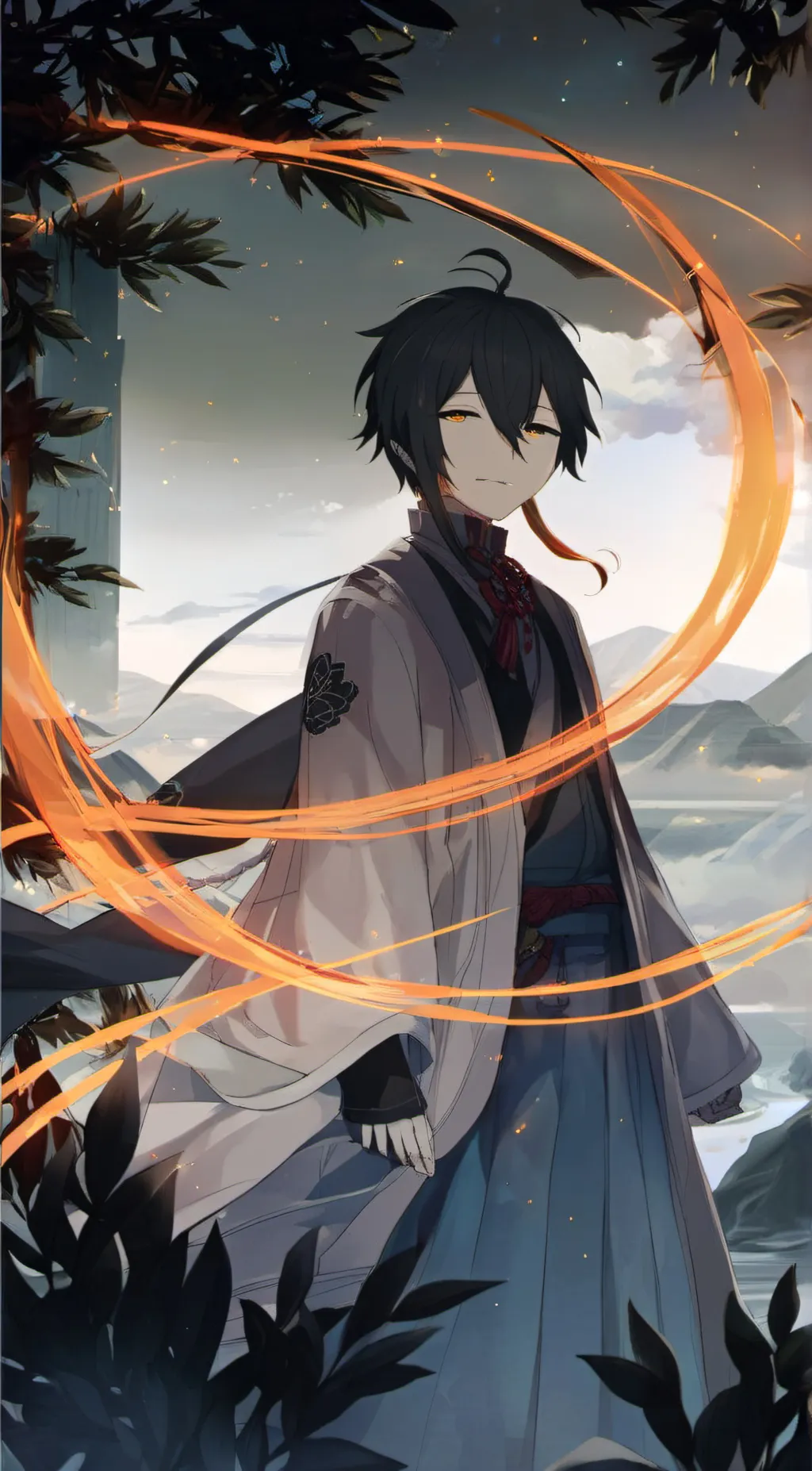 ai character: Luke  background