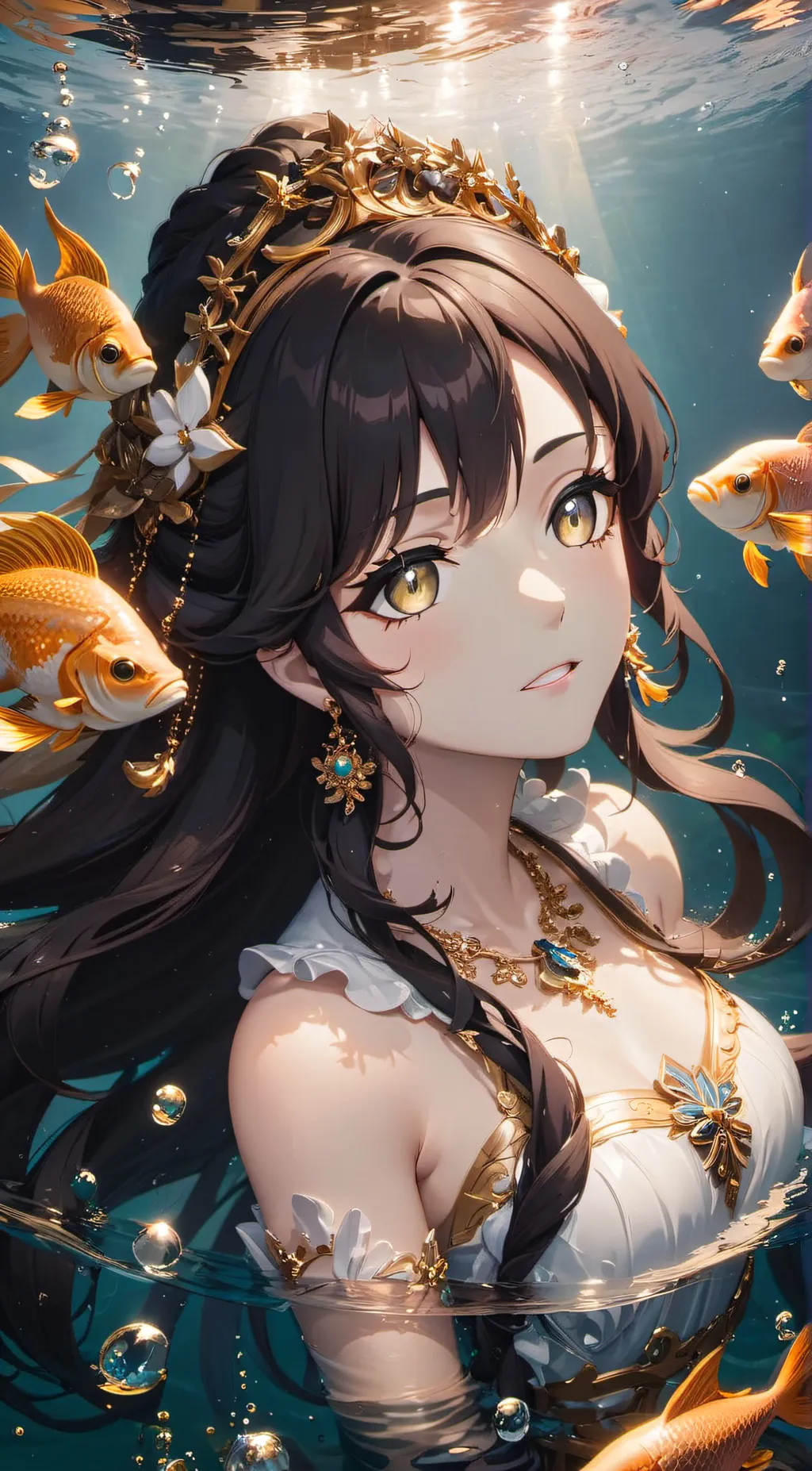 ai character: Star background