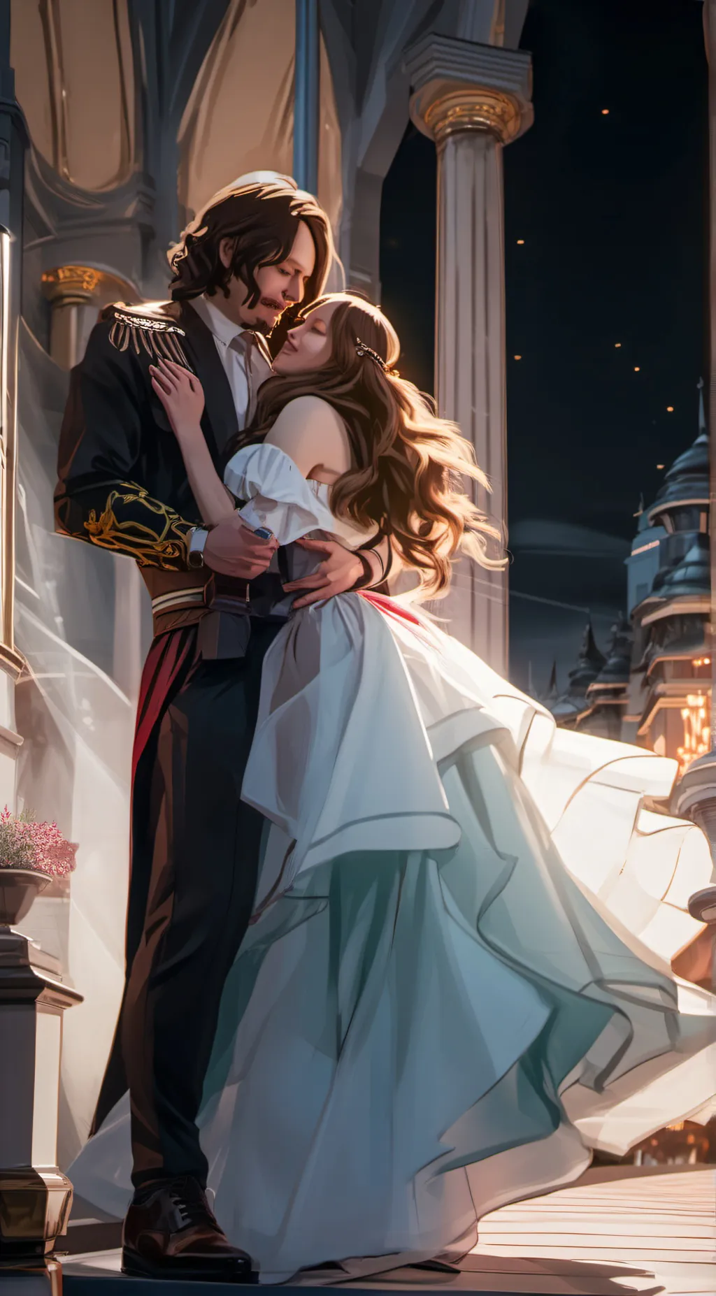 ai character: Eva background