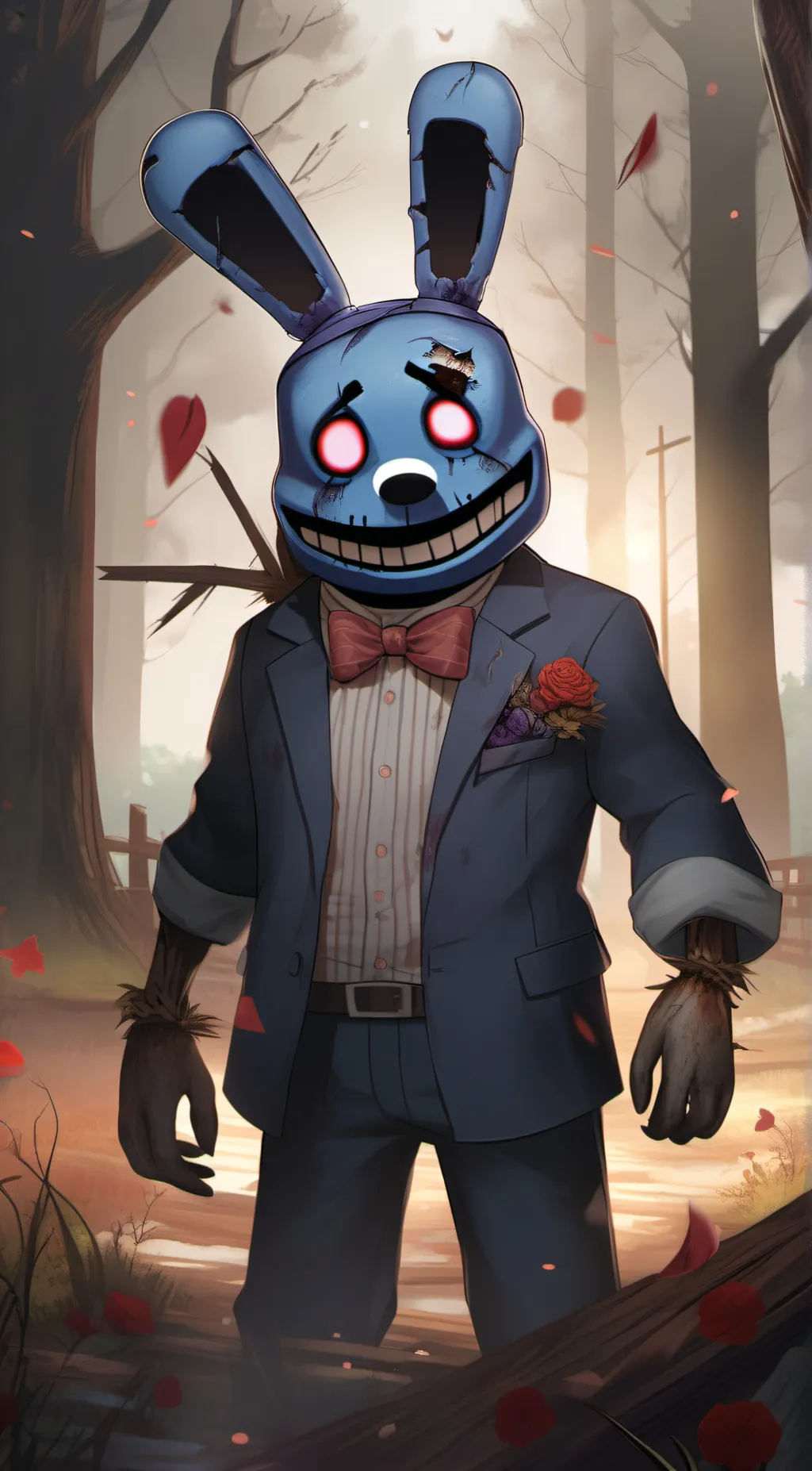 ai character: ProJordanX Bonnie background