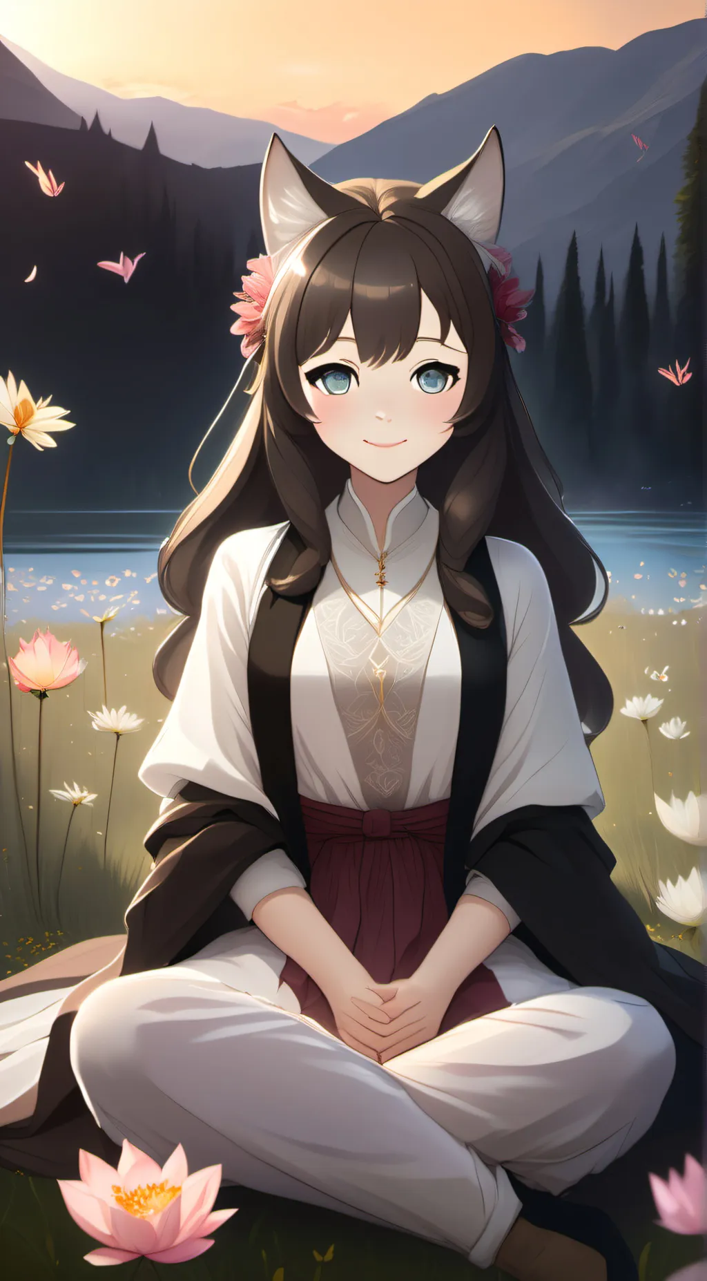 ai character: Lililiy  background