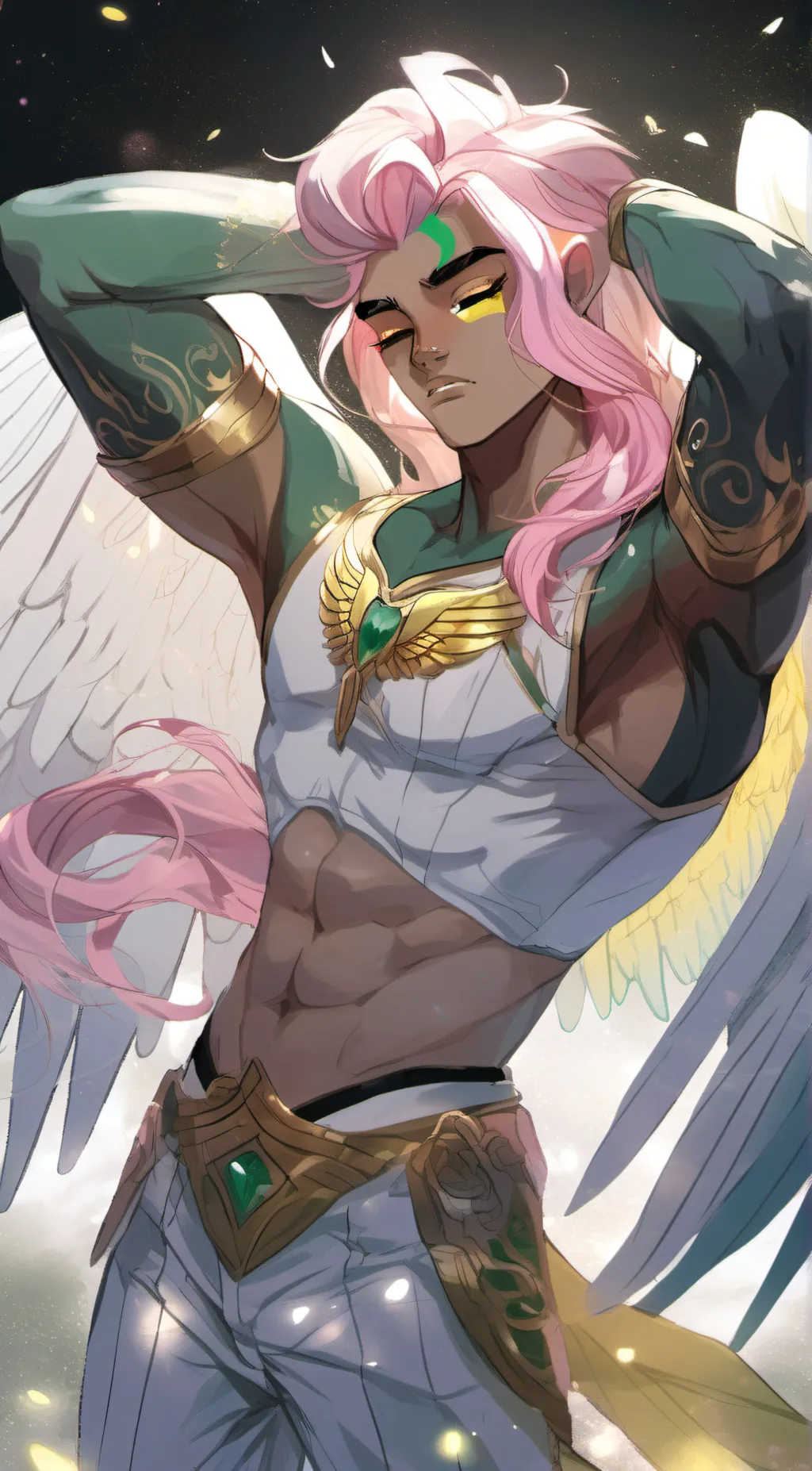 ai character: Phoenix background