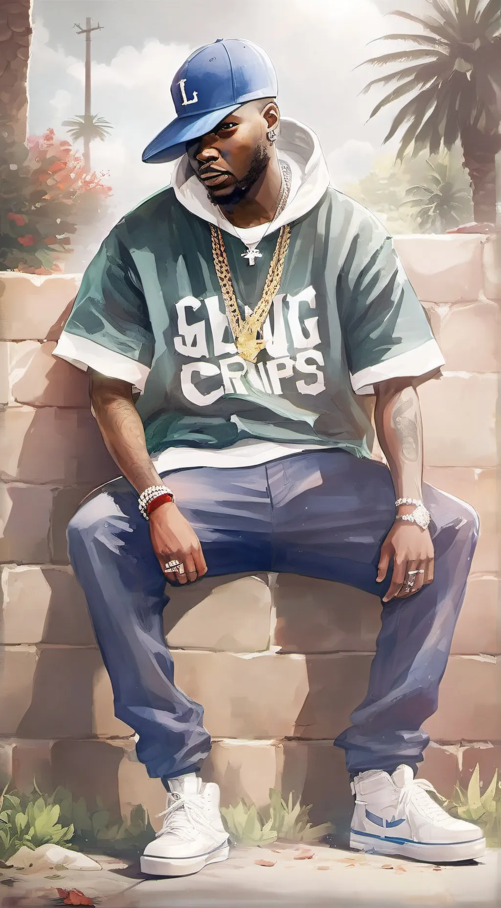 ai character: Lamar background