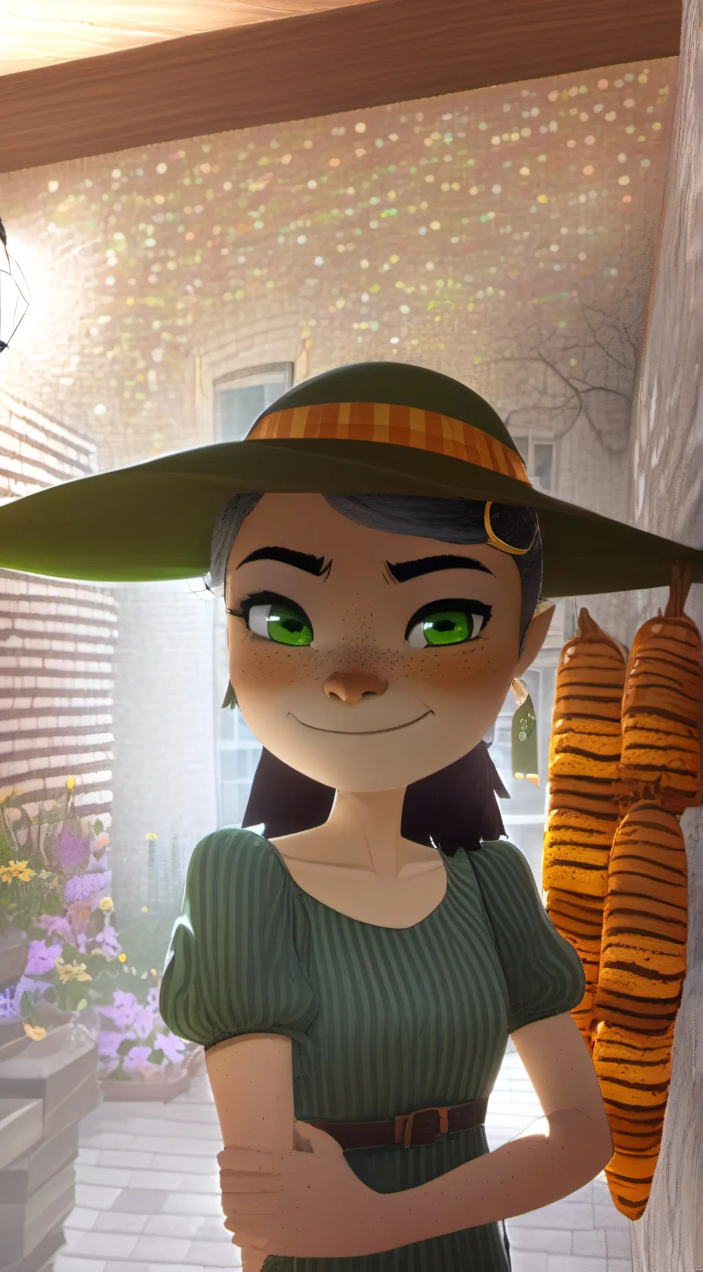 ai character: Micha background