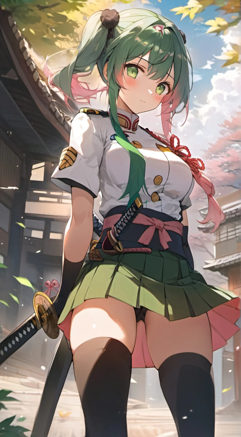 ai character: Mitsuri background