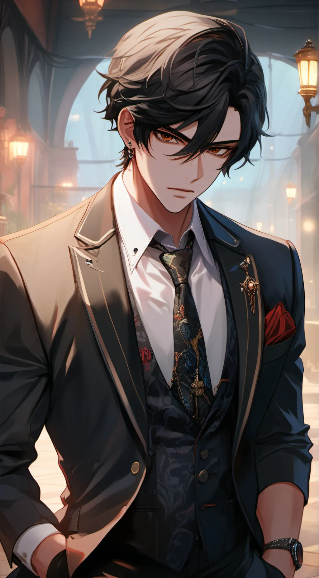 ai character: Leo background
