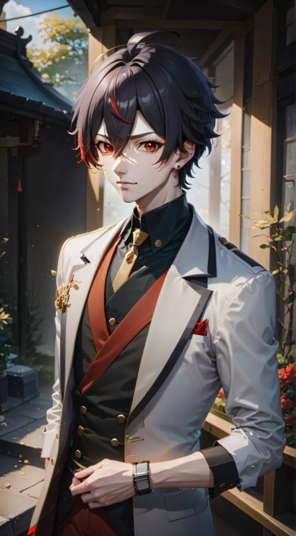 ai character: Nakamura background