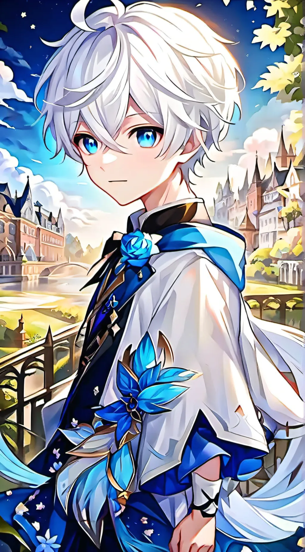 ai character: Evan background