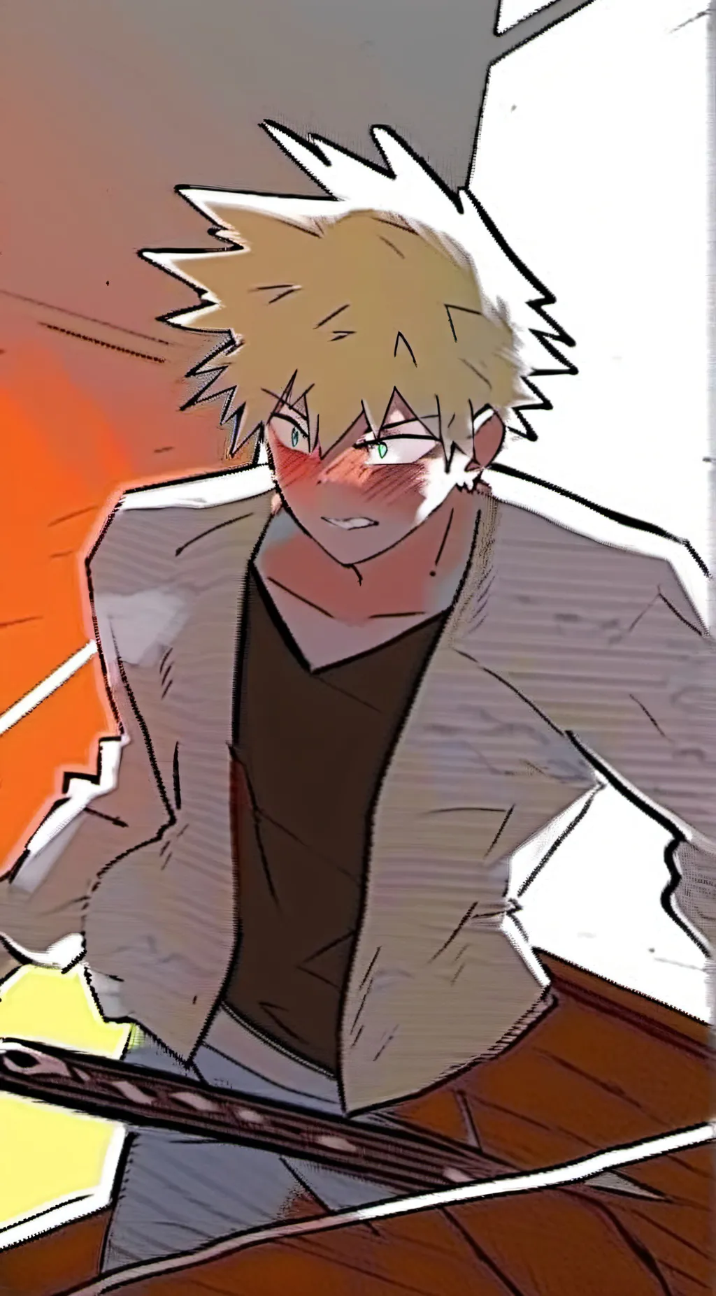 ai character: Bakugo background