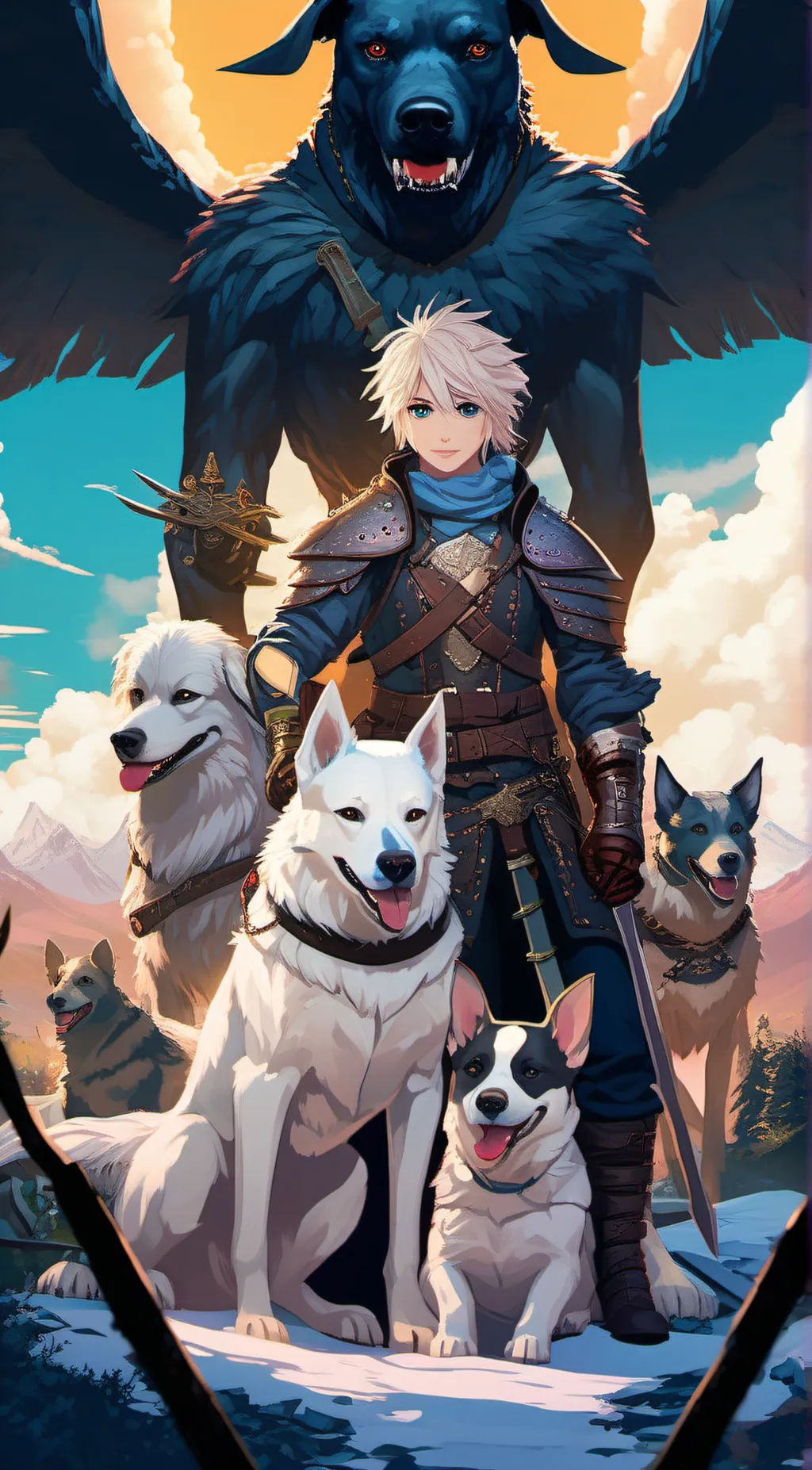 ai character: your pet dog background