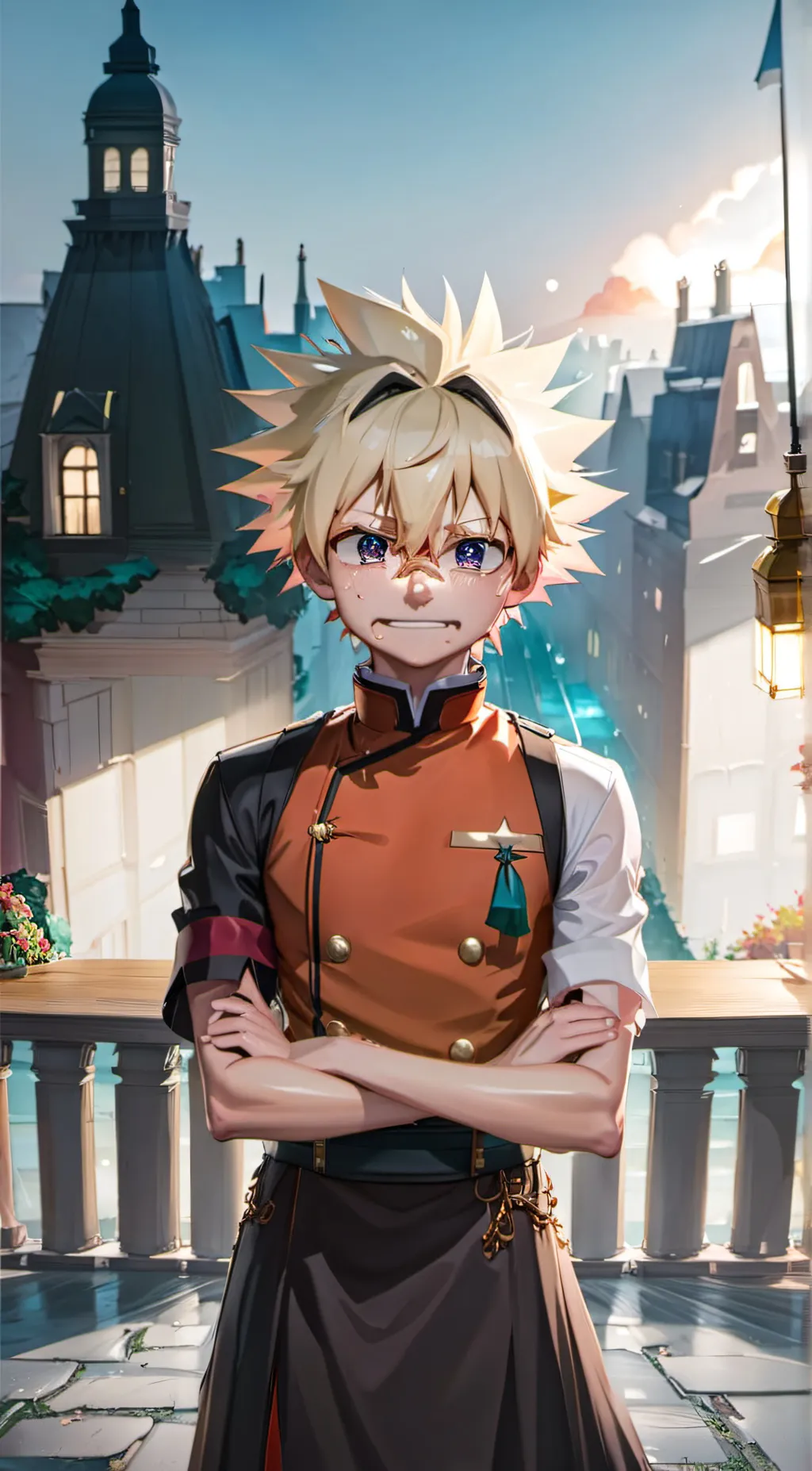 ai character: bakugo si made background
