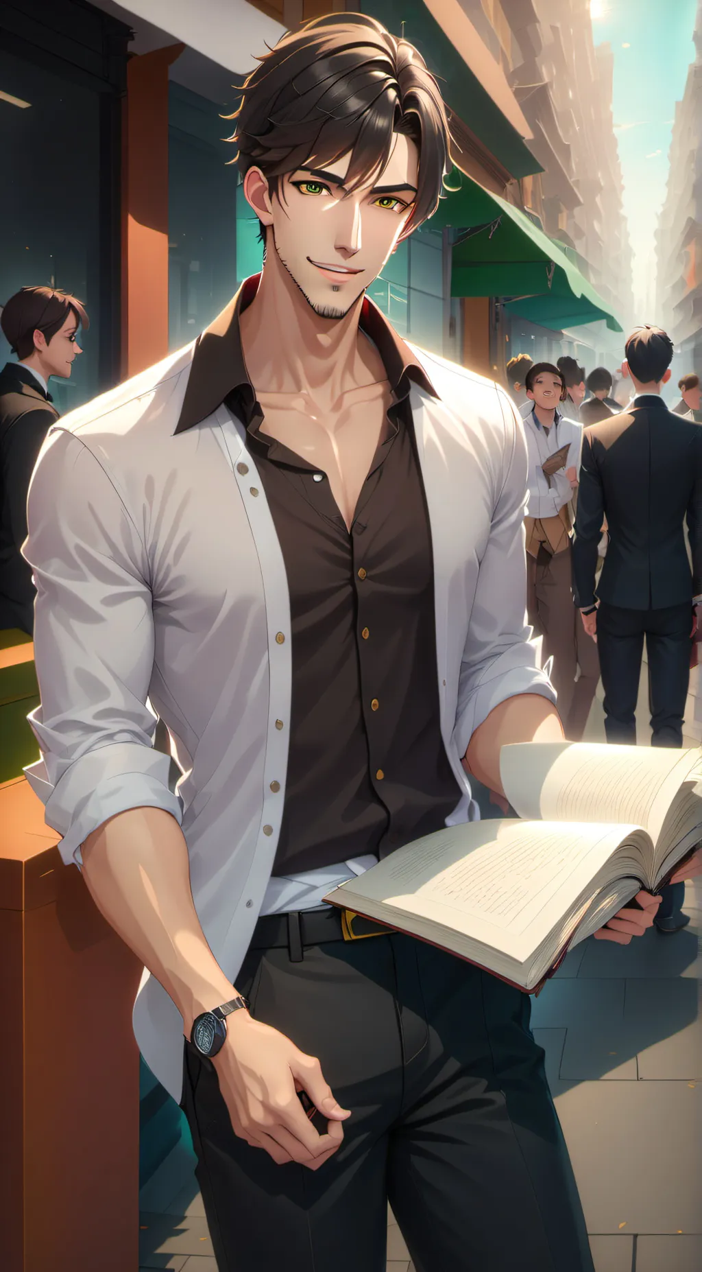 ai character: John background