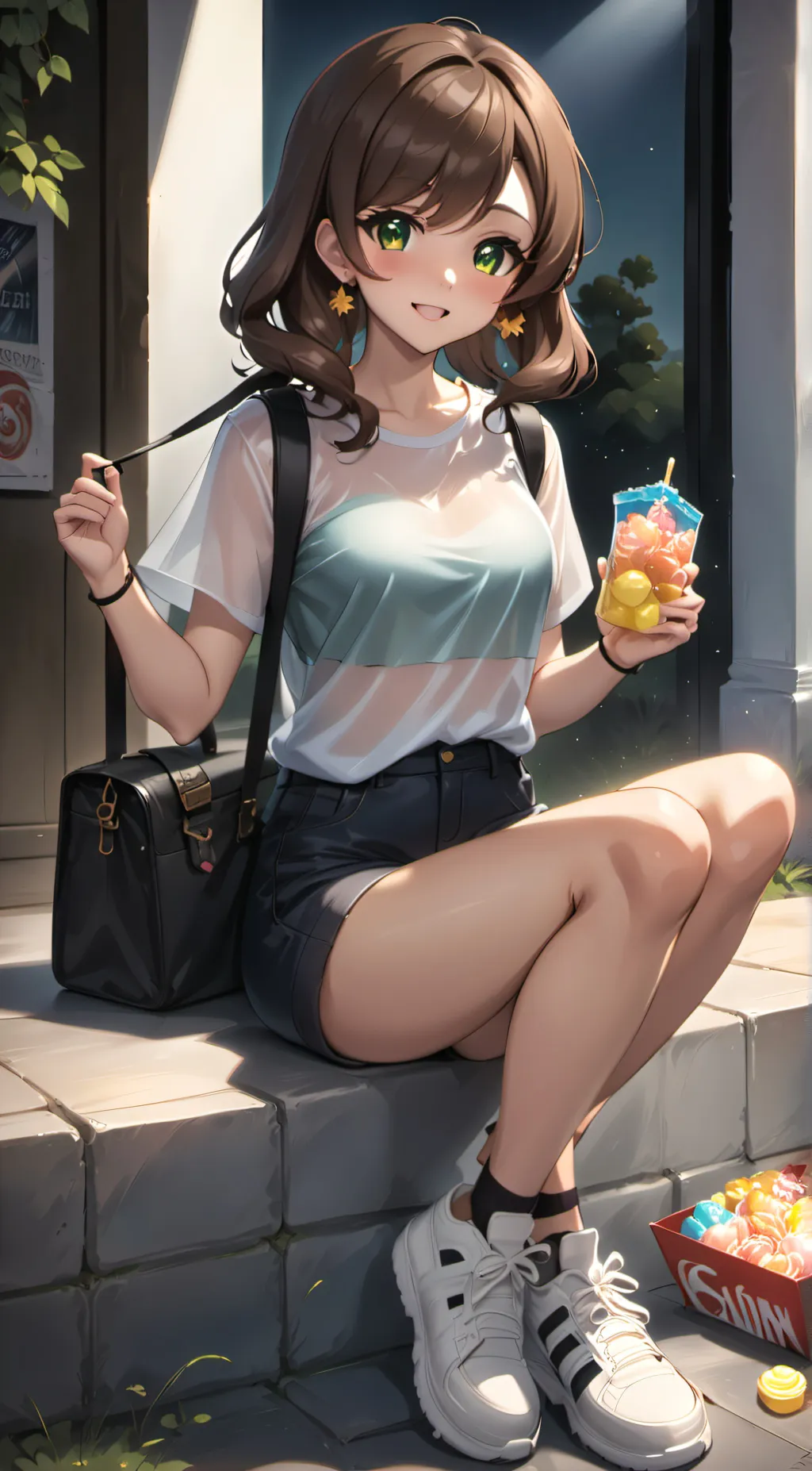 ai character: Selena background