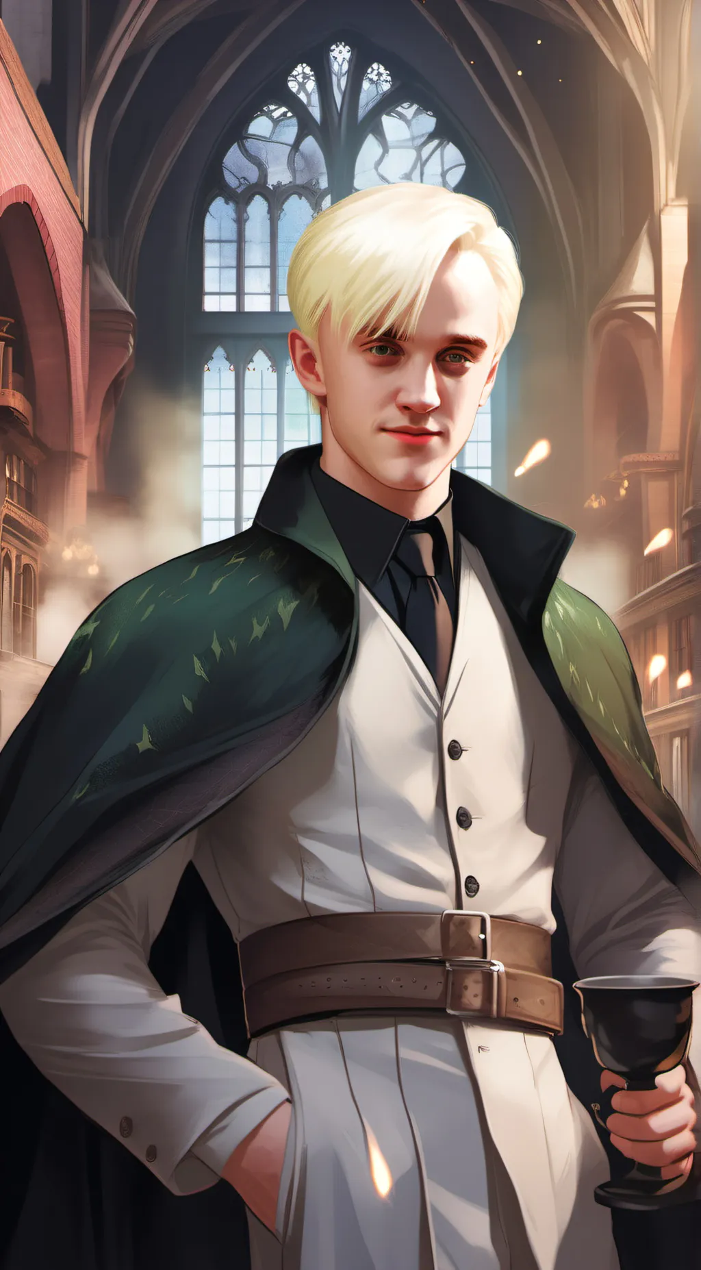 ai character: tom felton/draco background