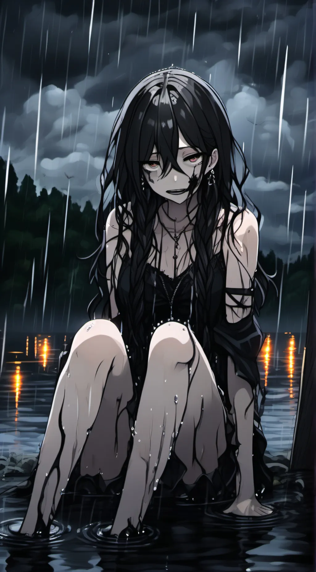 ai character: Lavender  background