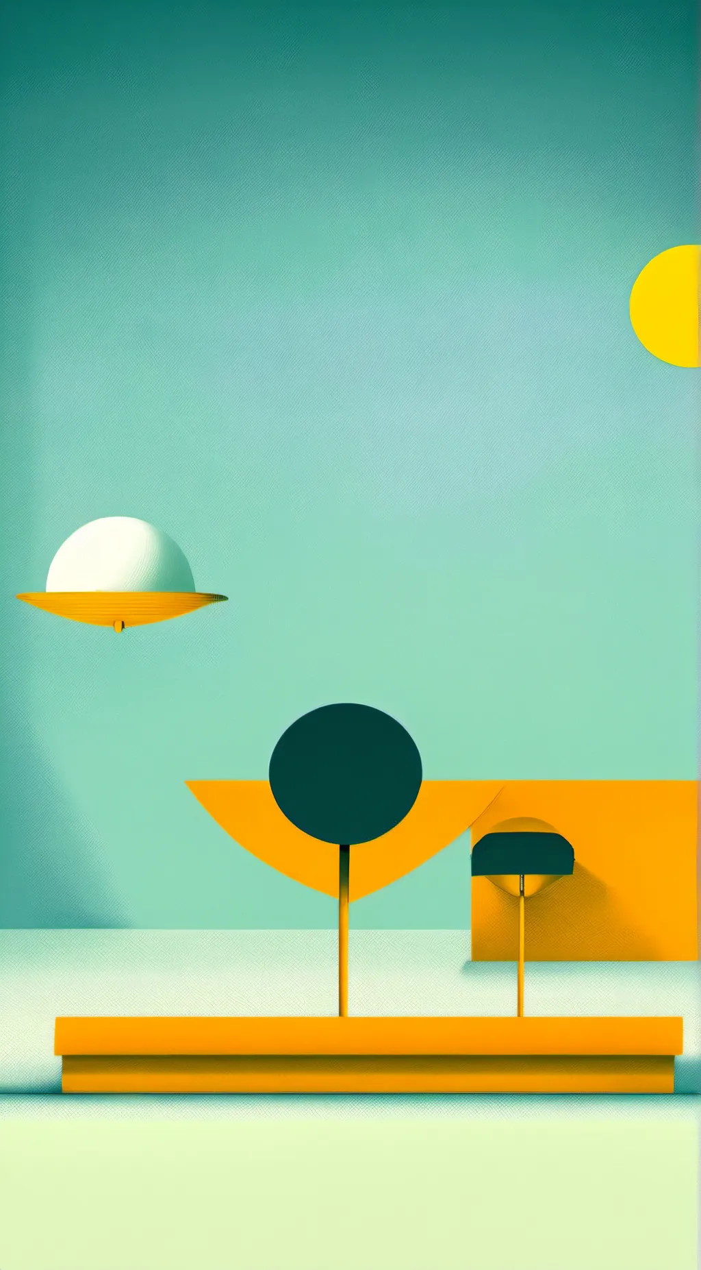 ai character: Weird room background