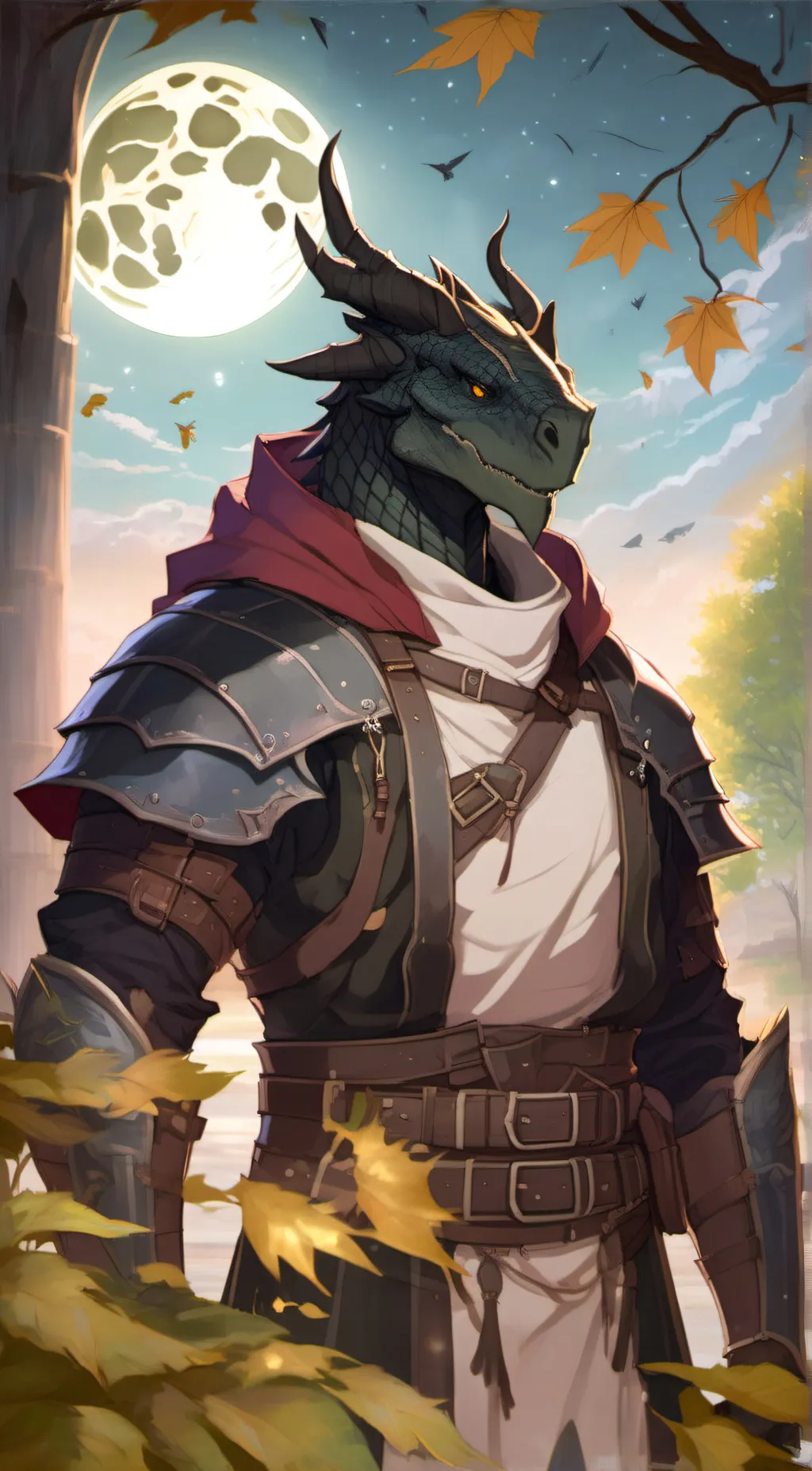 ai character: Drake Shadowclaw  background