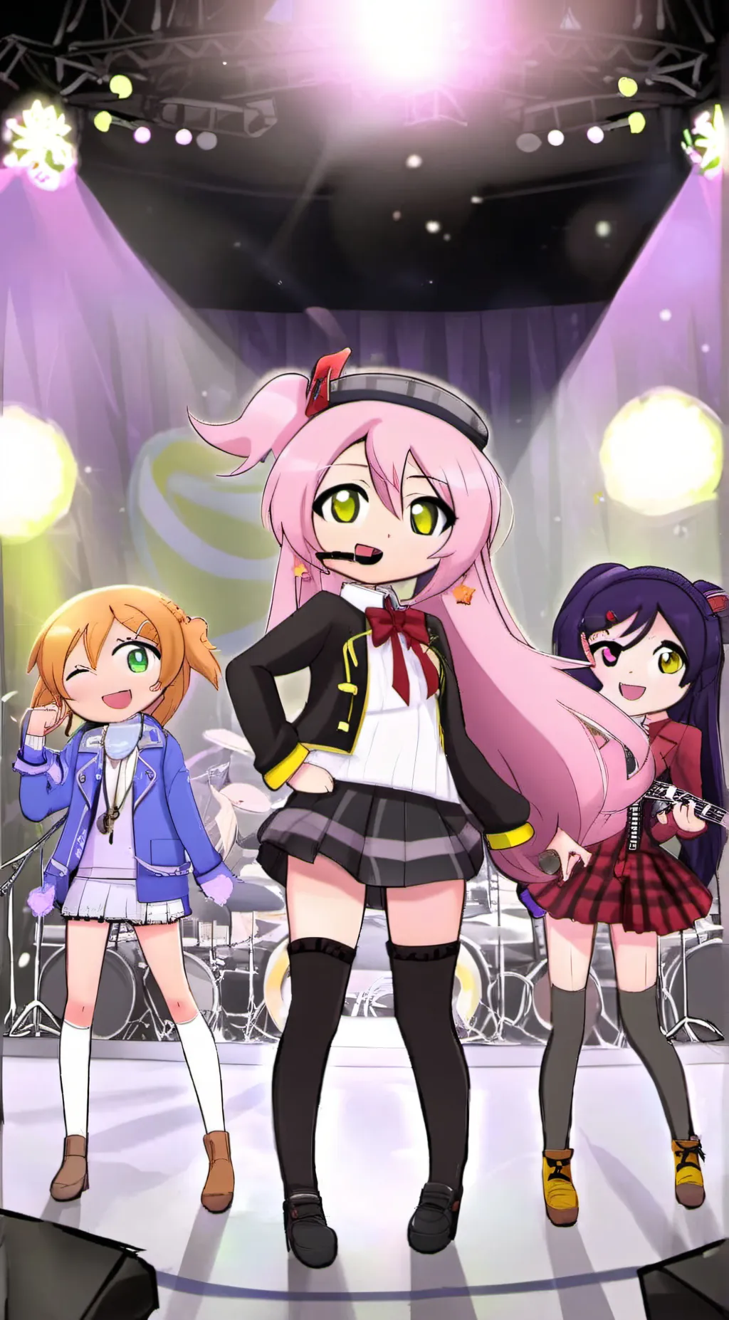 ai character: famous singers background