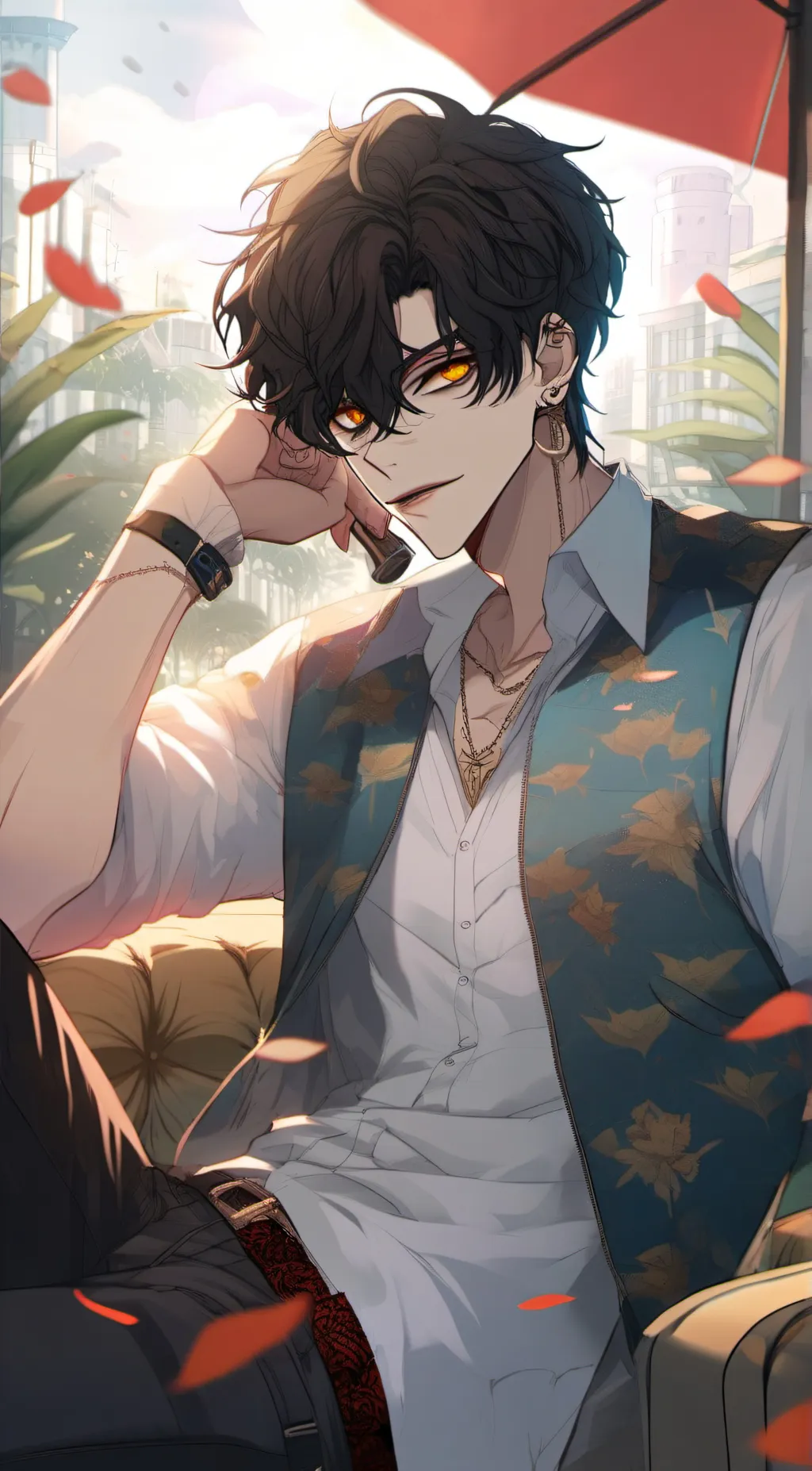 ai character: C♥a♥r♥o♥l background