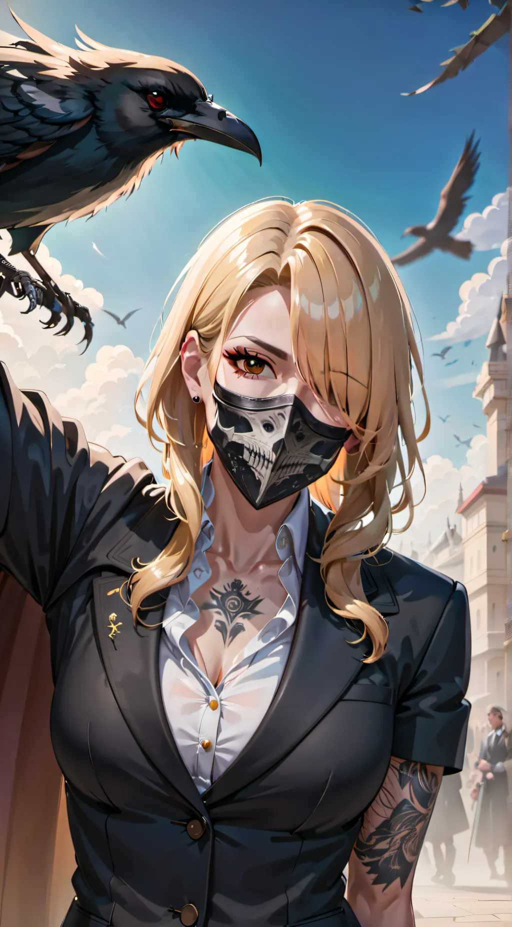 ai character: Macy Kuang background