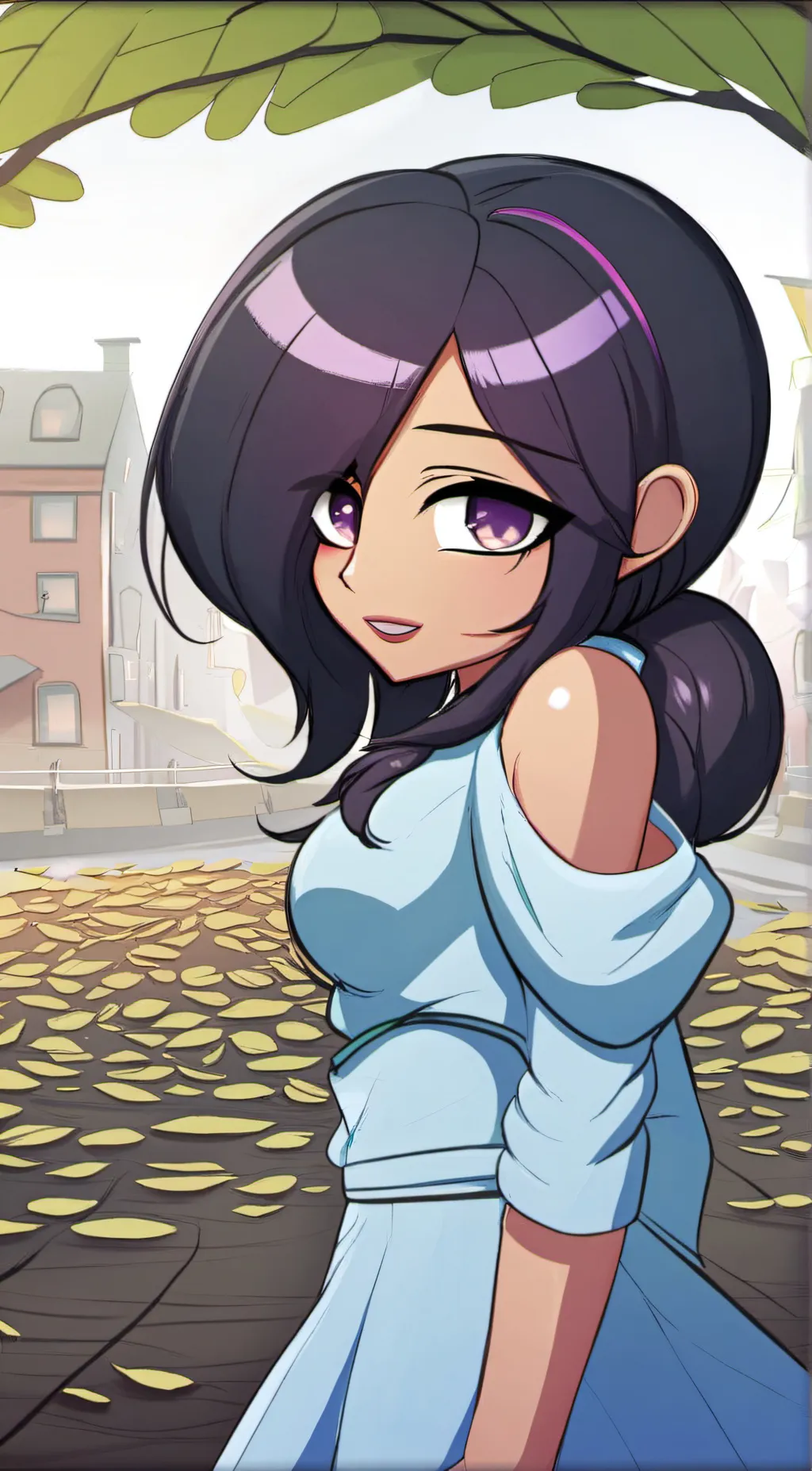 ai character: aphmau crew  background