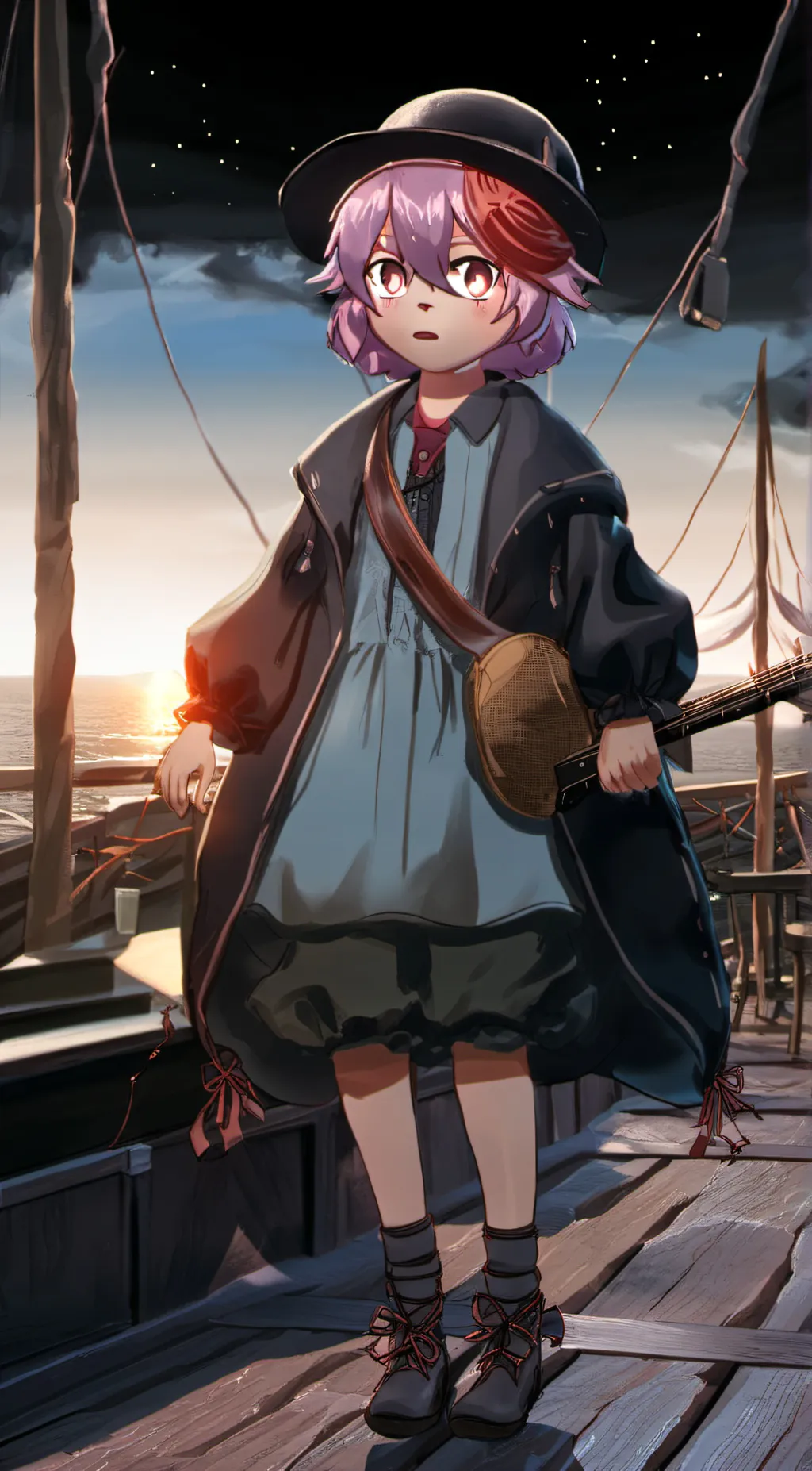 ai character: nina background