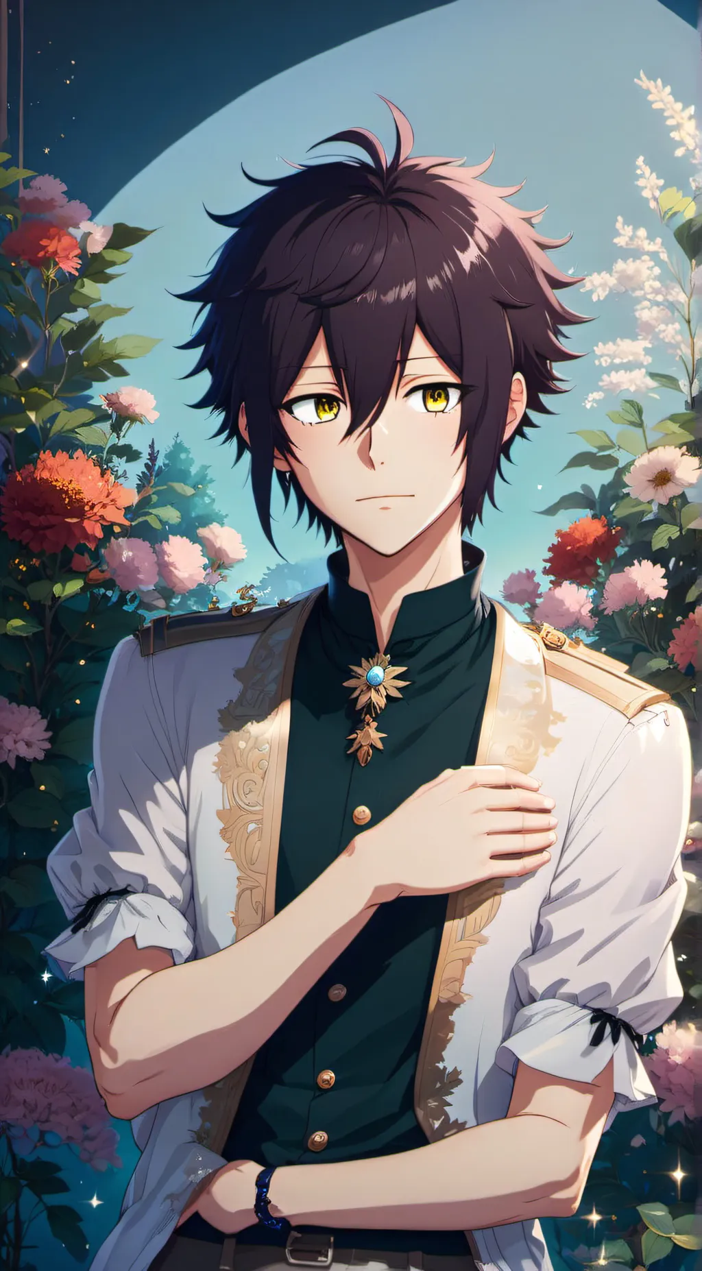 ai character: sam background