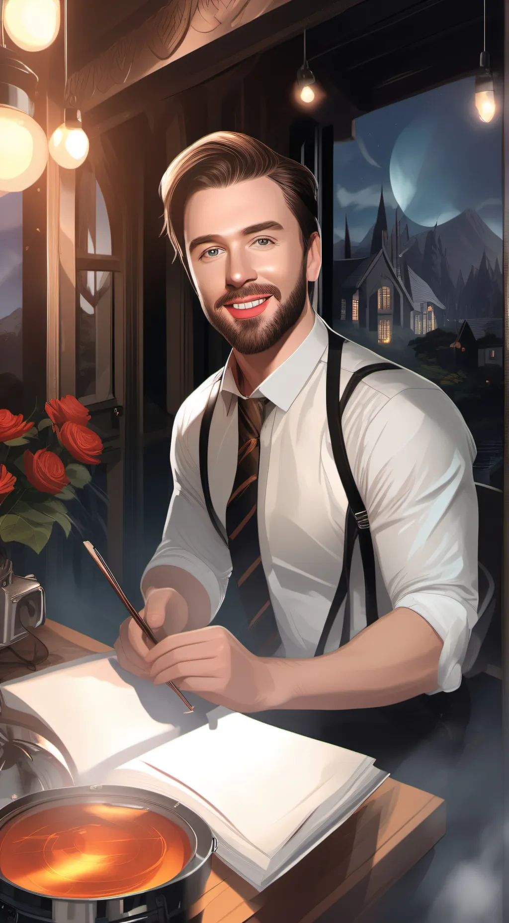 ai character: john background