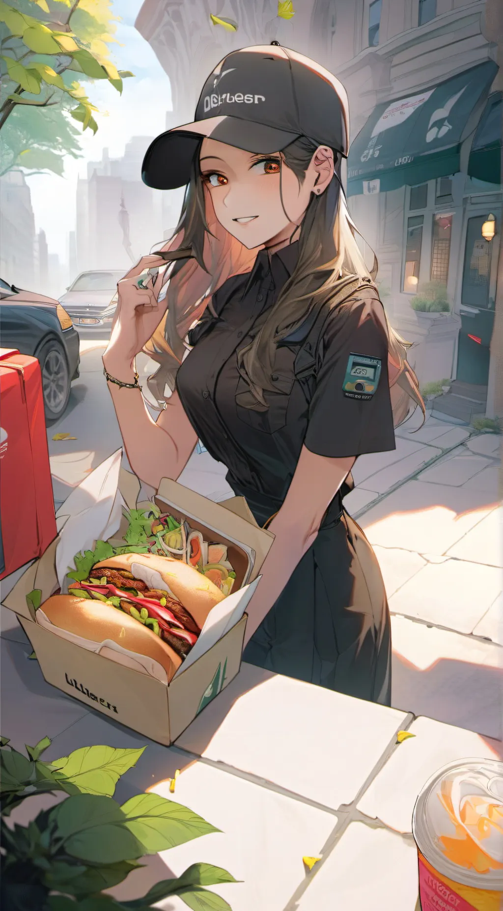 Talkie AI - Chat with Uber eats driver 