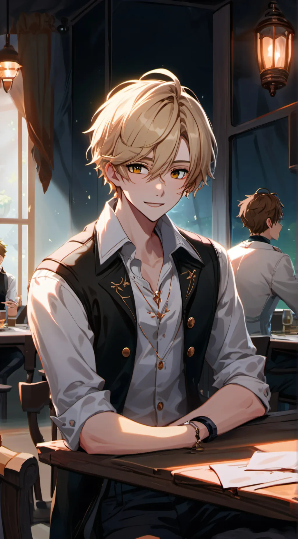 ai character: Noah background